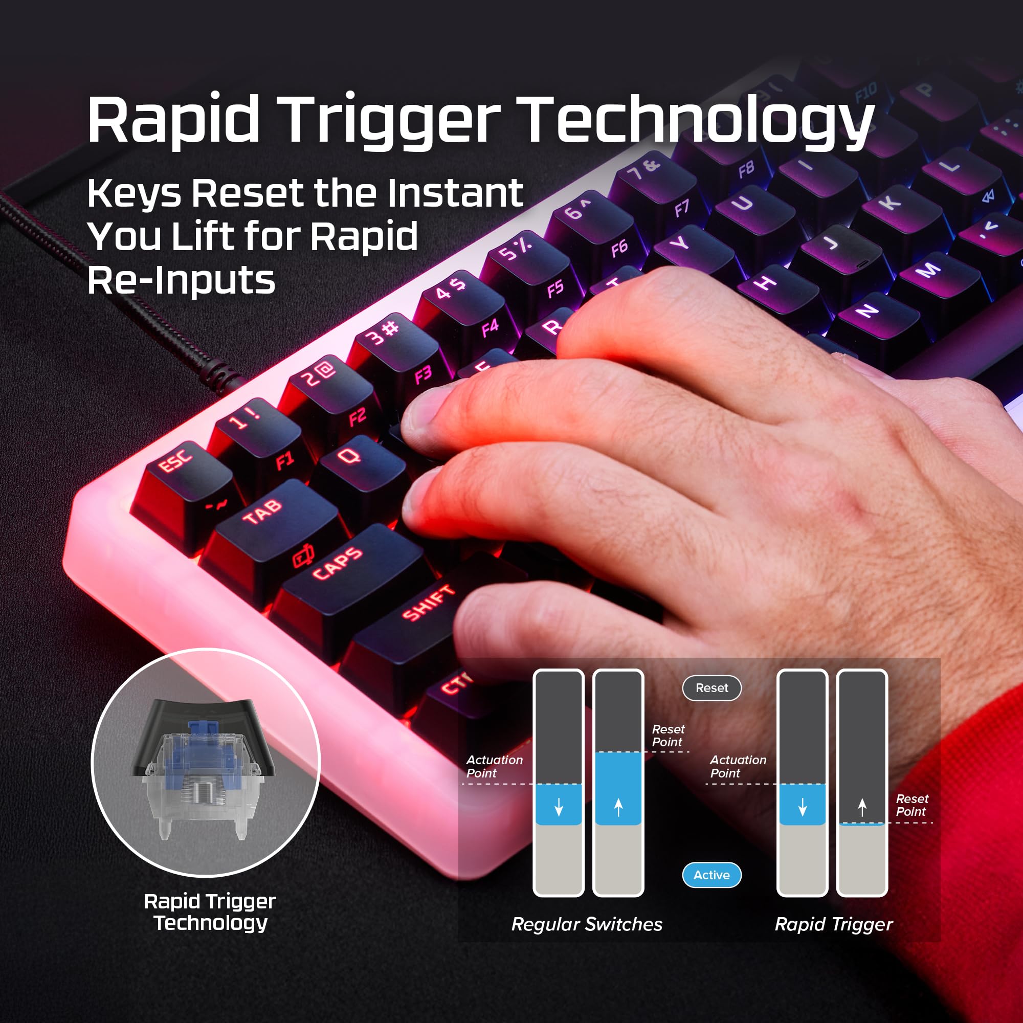 hyperx-origins-2-pro-65-65-gaming-keyboard-with-magnetic-switches image 3