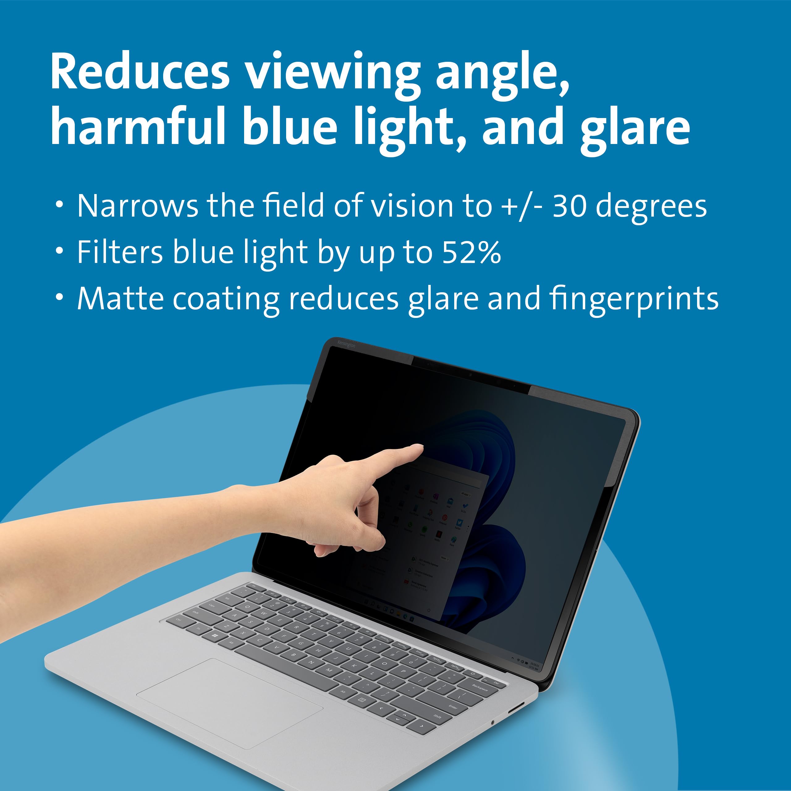 kensington-magpro-elite-magnetic-privacy-screen-for-surface-laptop-studio-k51701 image 4