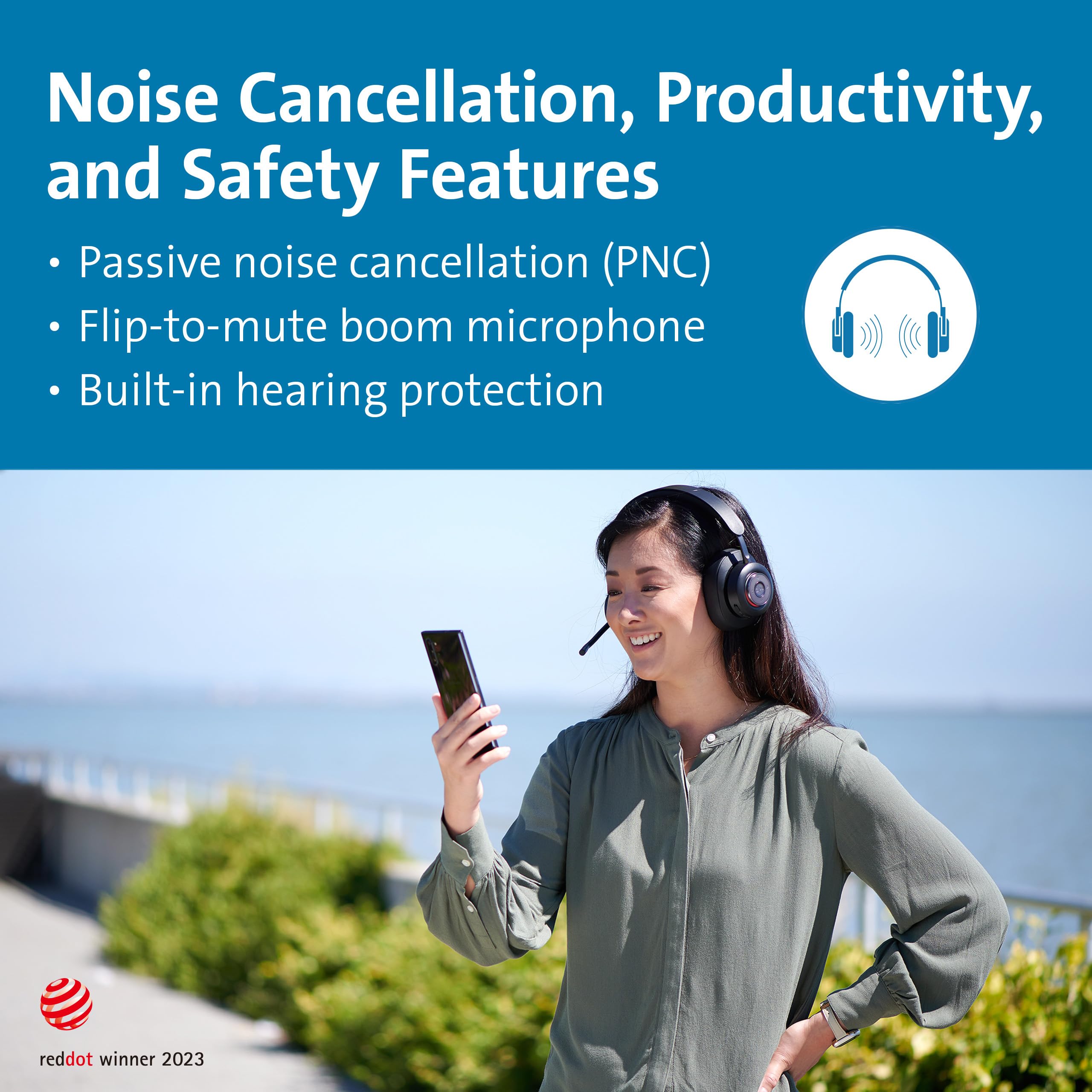 kensington-h3000-bluetooth-over-ear-headset-black image 4