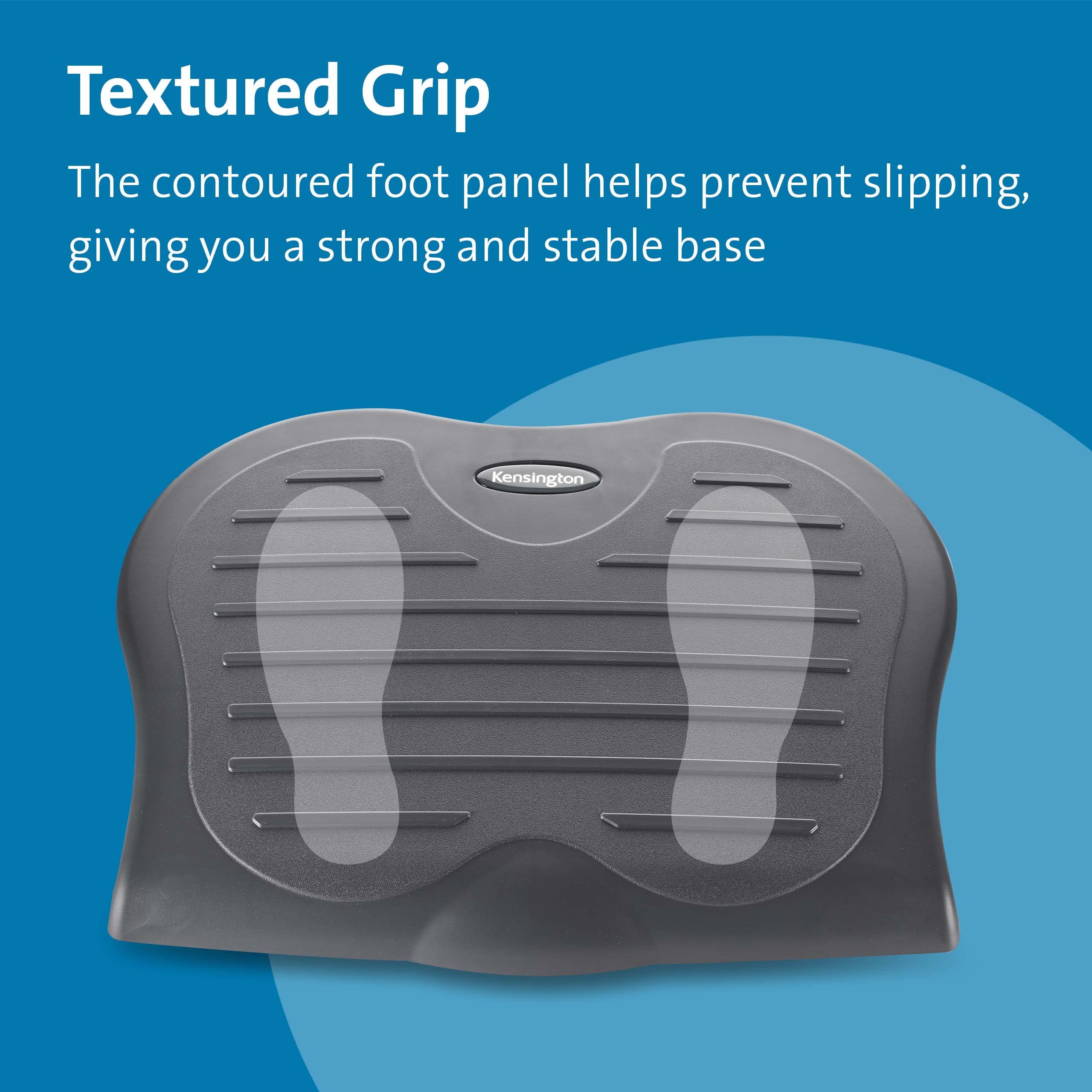 kensington-solesaver-adjustable-footrest-k56152us-gray-ergonomic-footrest-with-3 image 7