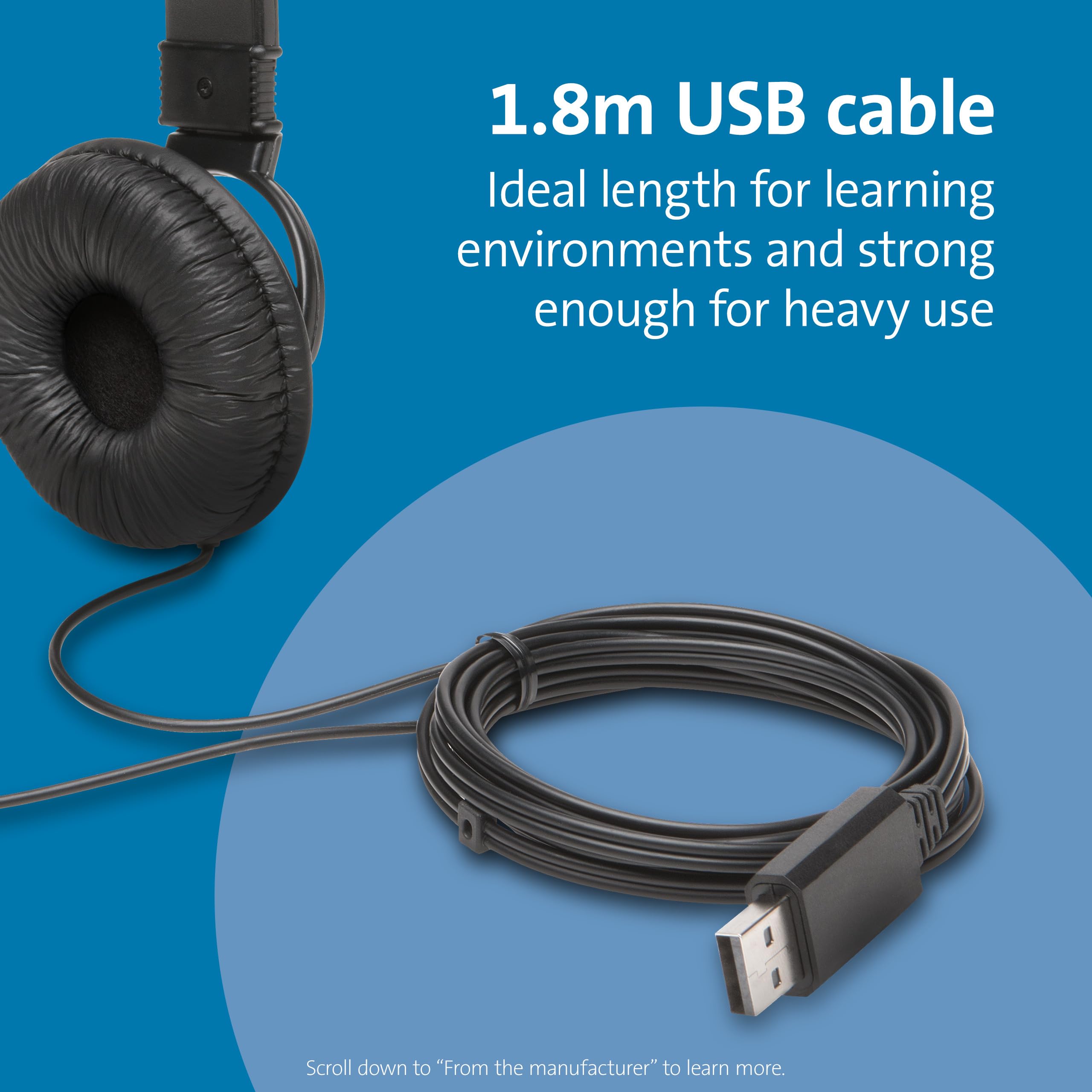 kensington-usb-hi-fi-headset-with-microphone-40mm-drivers-94db-safe-listening-6f image 5