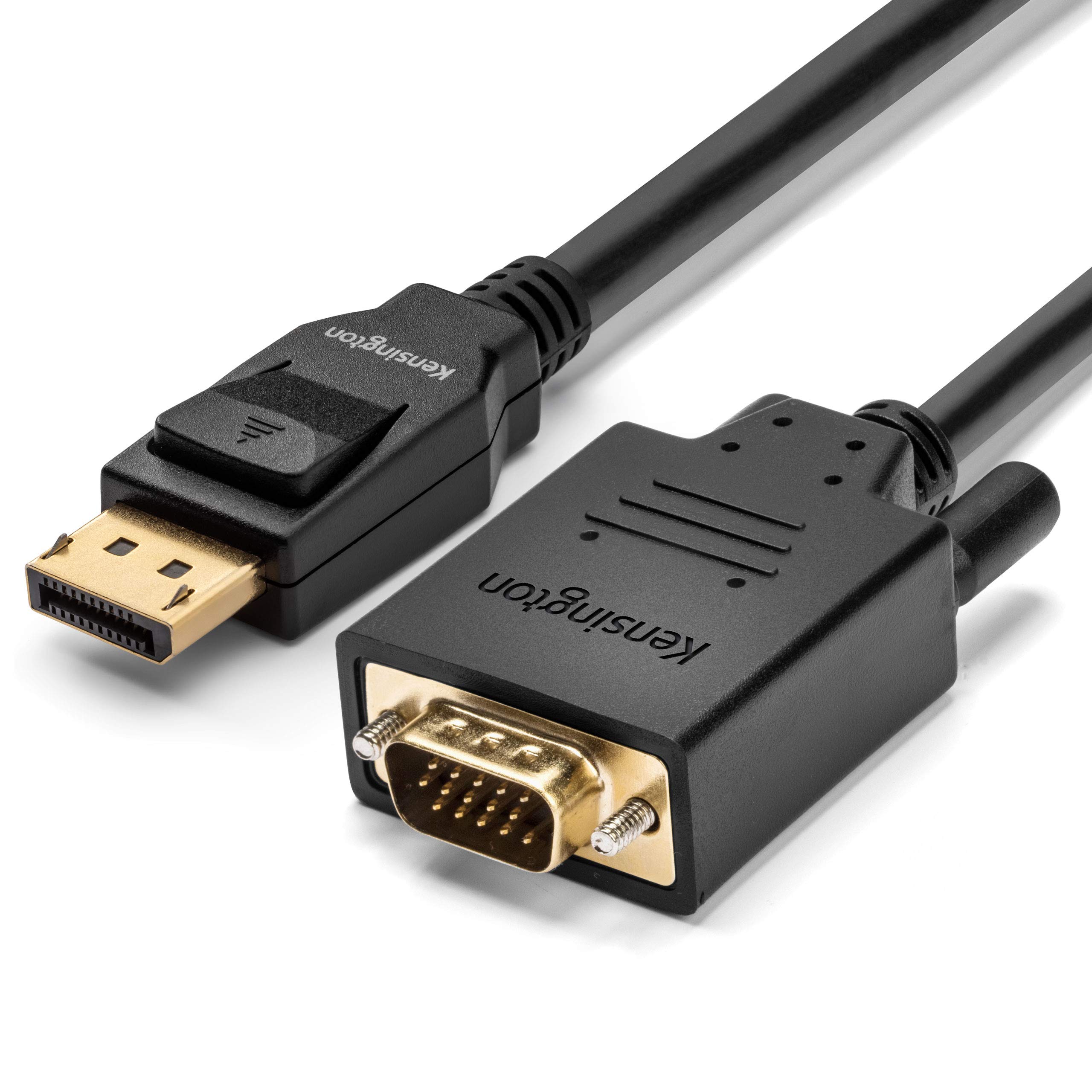 kensington-displayport-to-vga-cable-6ft-k33024ww image 1