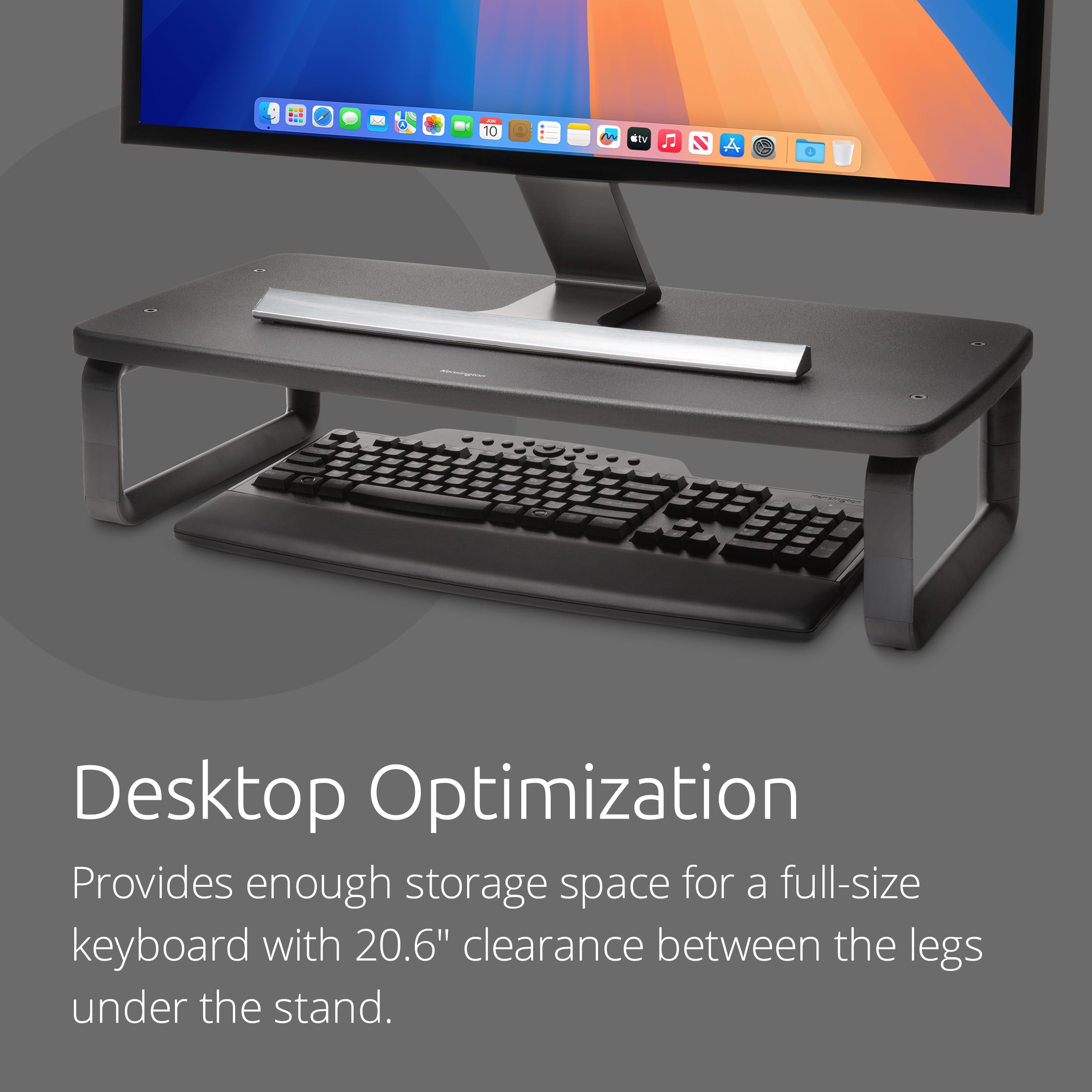 kensington-smartfit-extra-wide-monitor-stand-k52797ww-adjustable-ergonomic-platf image 4