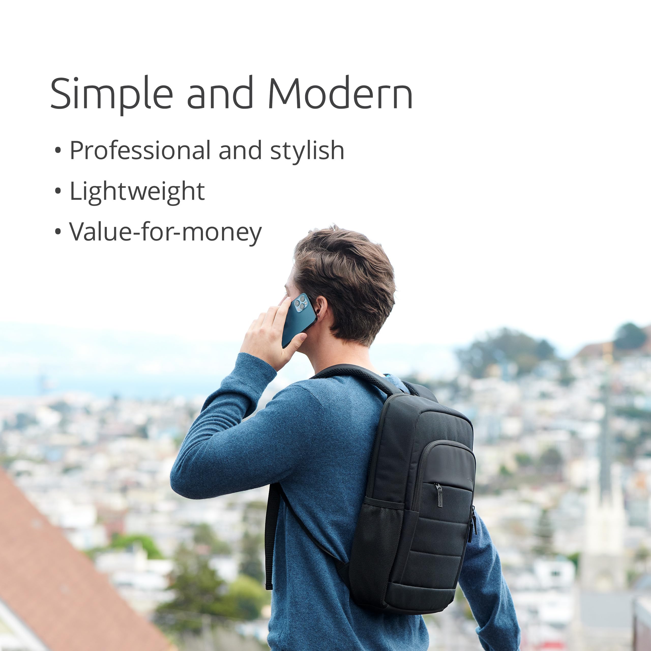kensington-eq-laptop-backpack-14-lightweight-padded-shoulder-straps-side-pocket- image 3