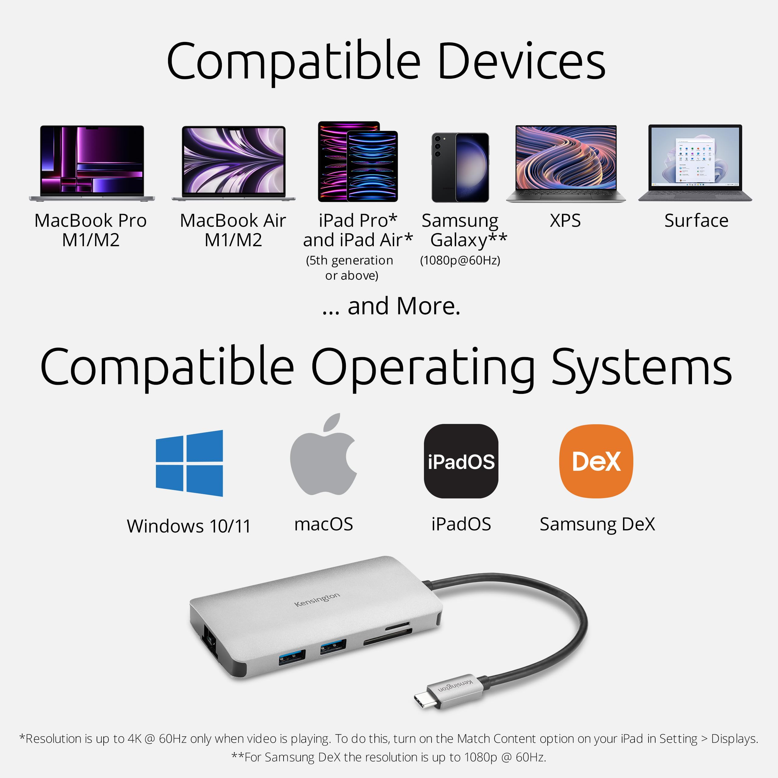 kensington-uh1400p-8-in-1-usb-c-hub-with-85w-power-delivery-4k-hdmi-ethernet-sd- image 8