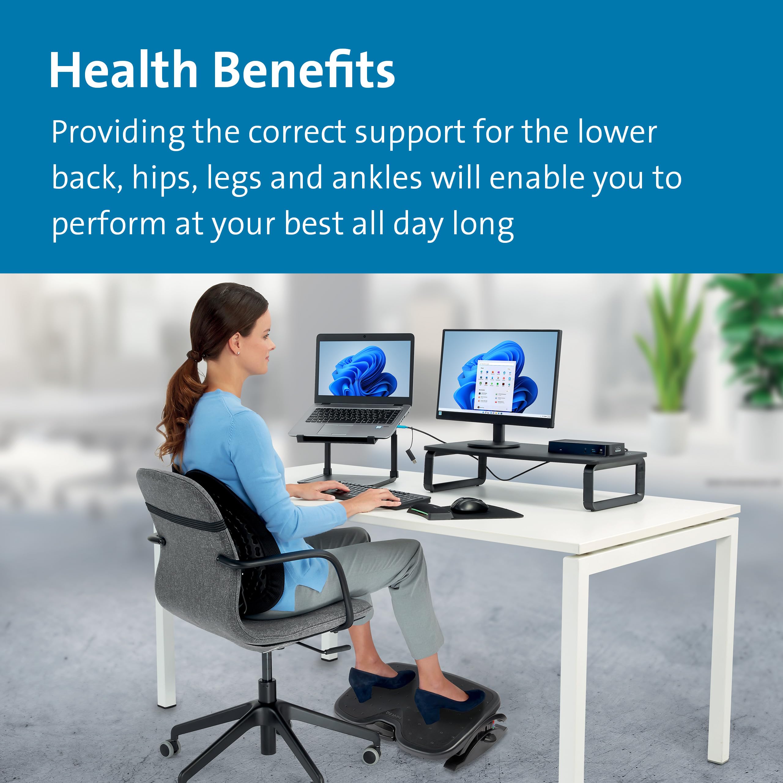 kensington-solemate-plus-adjustable-footrest-kmw52789-smartfit-system-anti-skid image 8