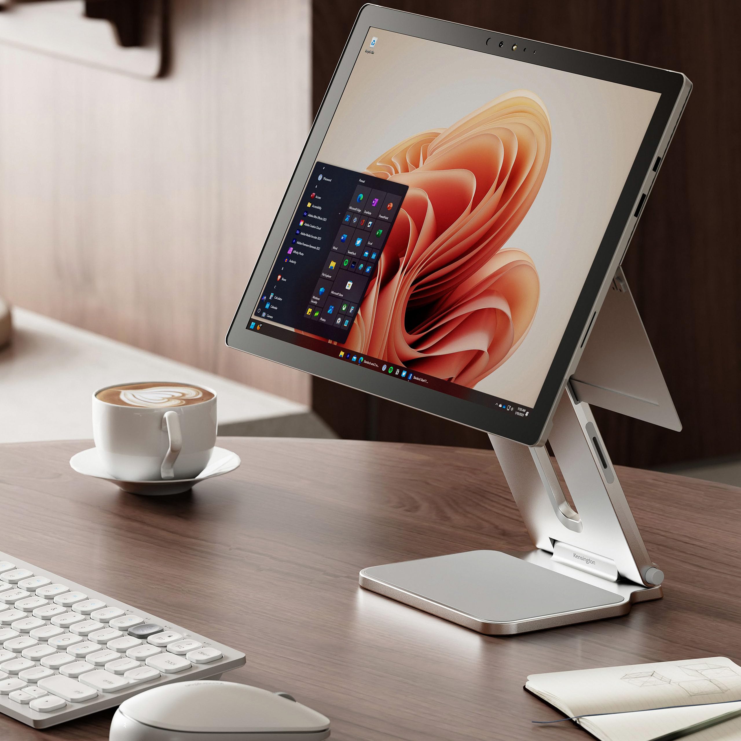 kensington-elevated-stand-for-surface-pro-and-surface-go-silver-k58277ww image 7