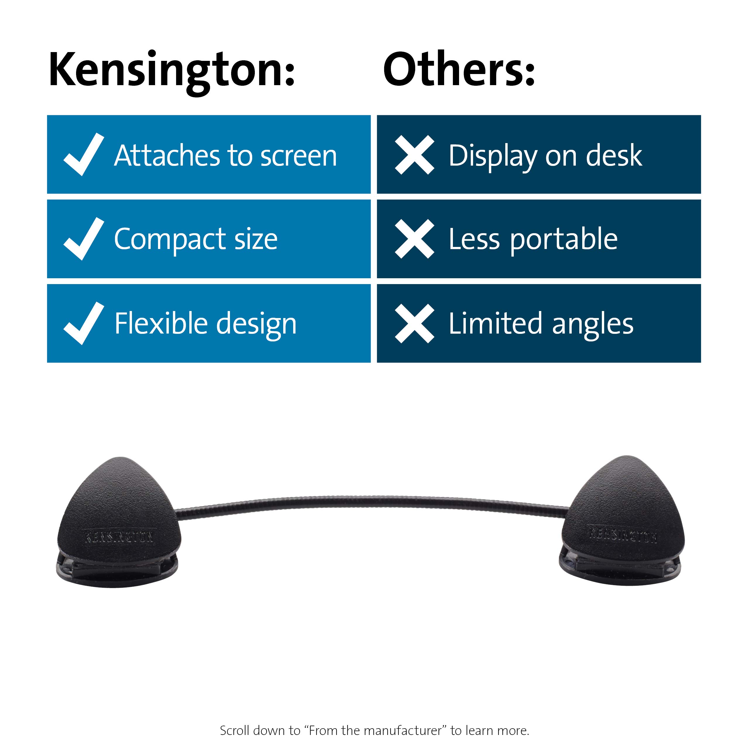 kensington-flexclip-document-holder-for-typing-compatible-with-laptops-and-monit image 7