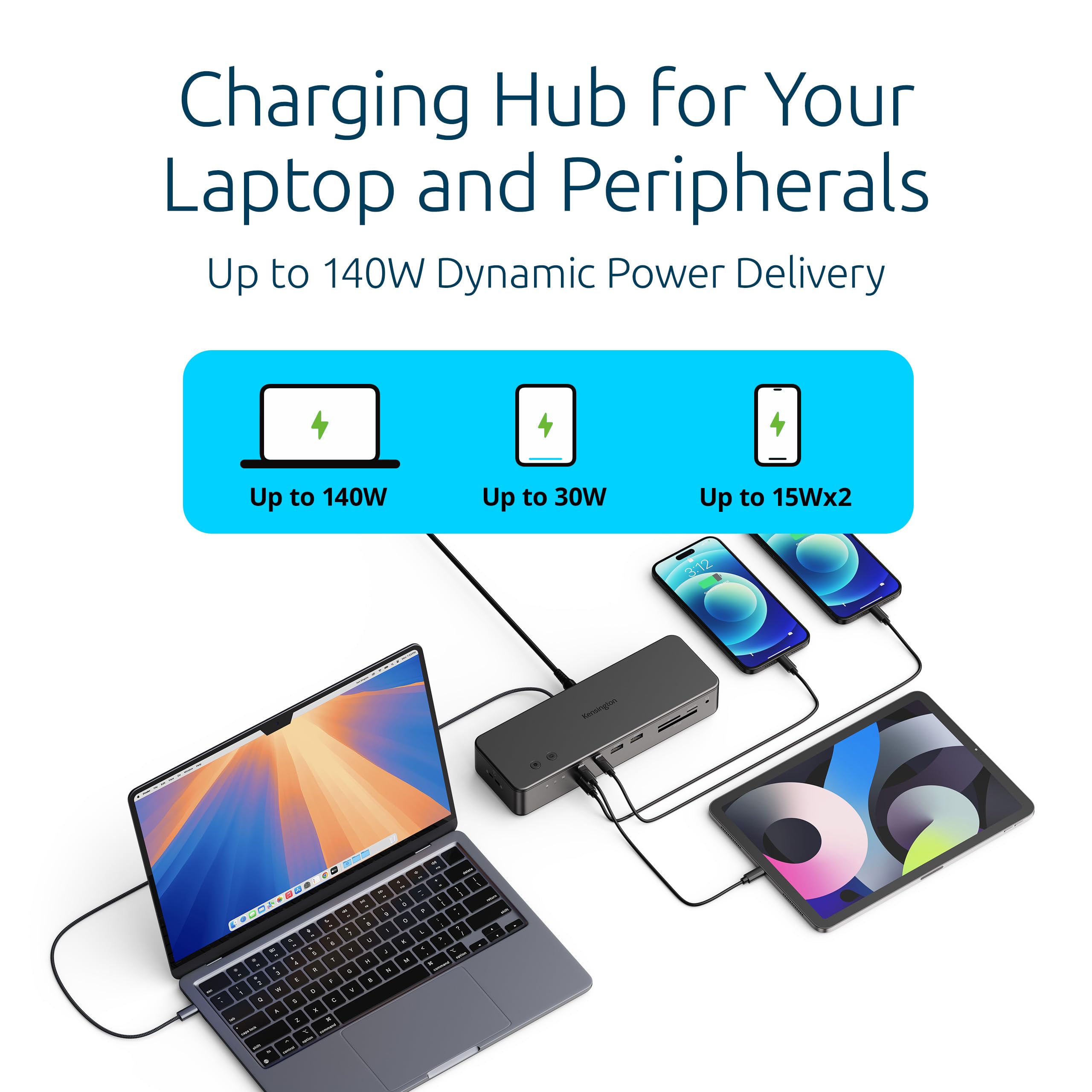 kensington-eq-pro-thunderbolt-5-dock-for-macbook-k33612na-140w-pd-80gbps-m-2-ssd image 7