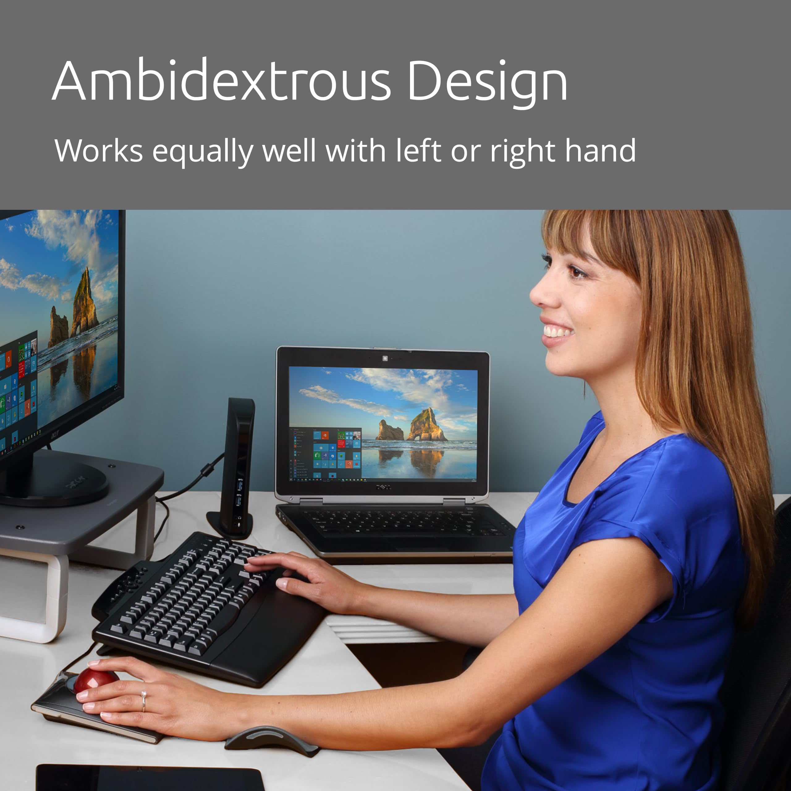 kensington-conform-wrist-rest-with-smartfit-technology-k55787us-ergonomic-mouse- image 4