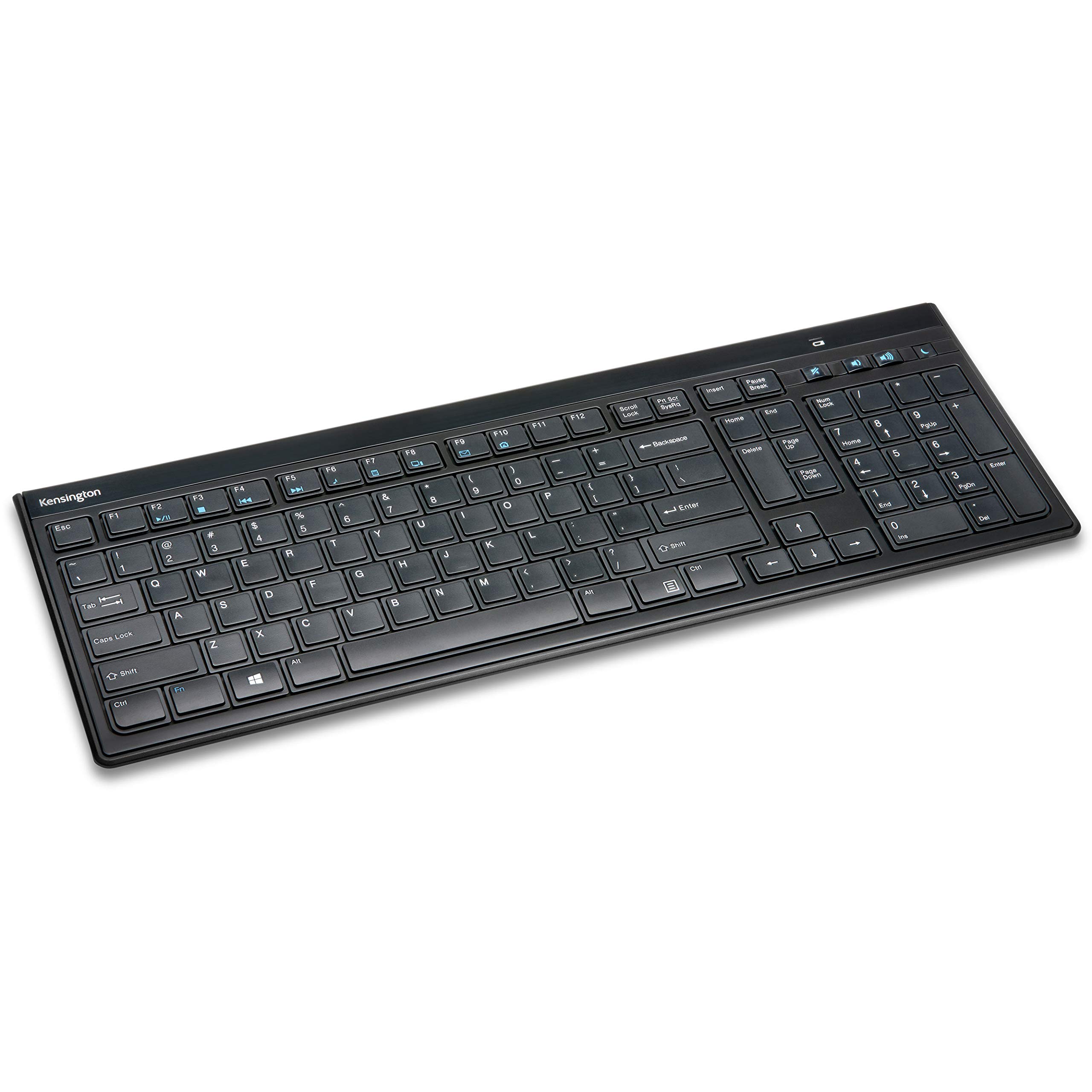 kensington-slim-type-wireless-quiet-keyboard-k72344us-black image 1