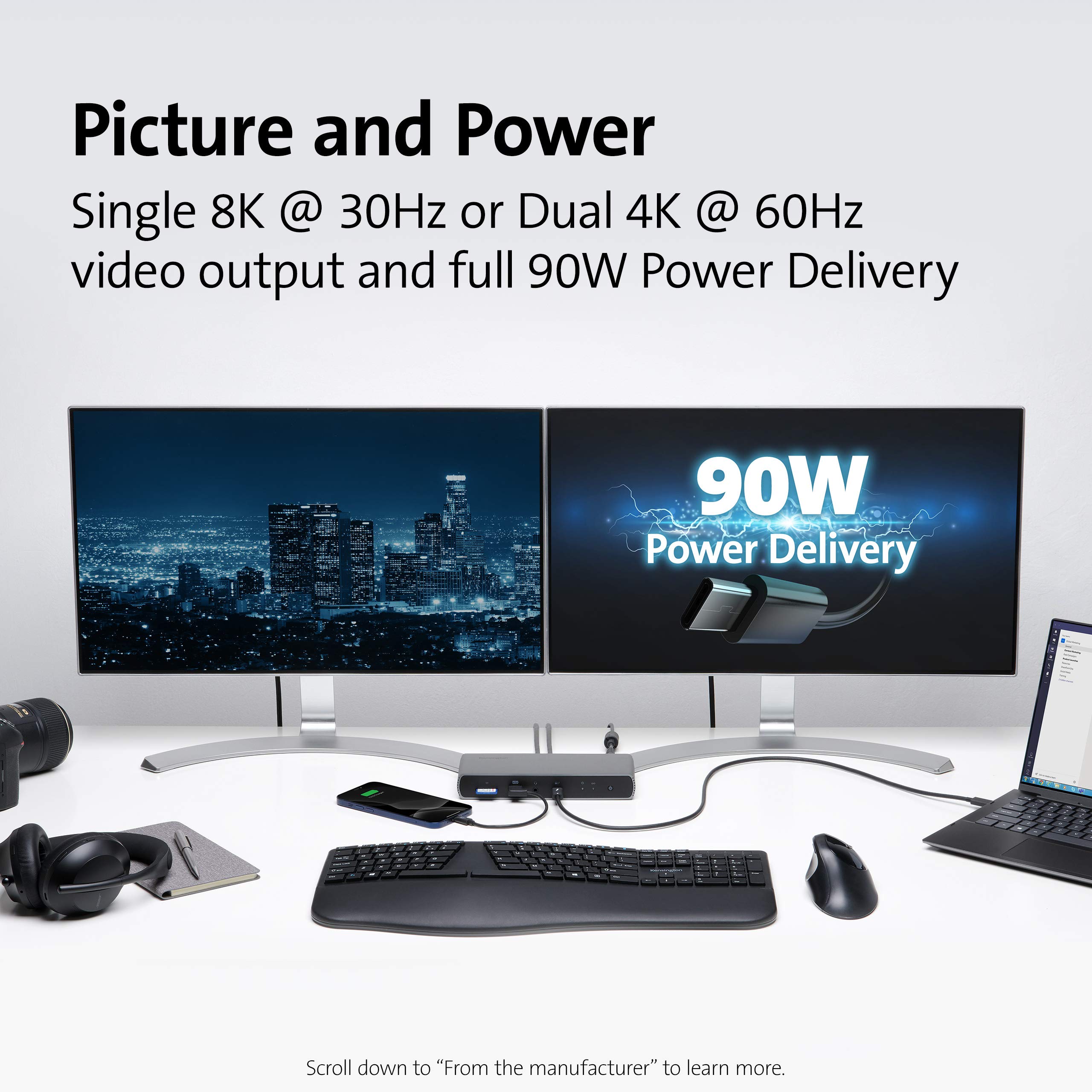 kensington-sd5700t-thunderbolt-4-docking-station-k35175na-dual-4k-90w-pd-for-win image 6