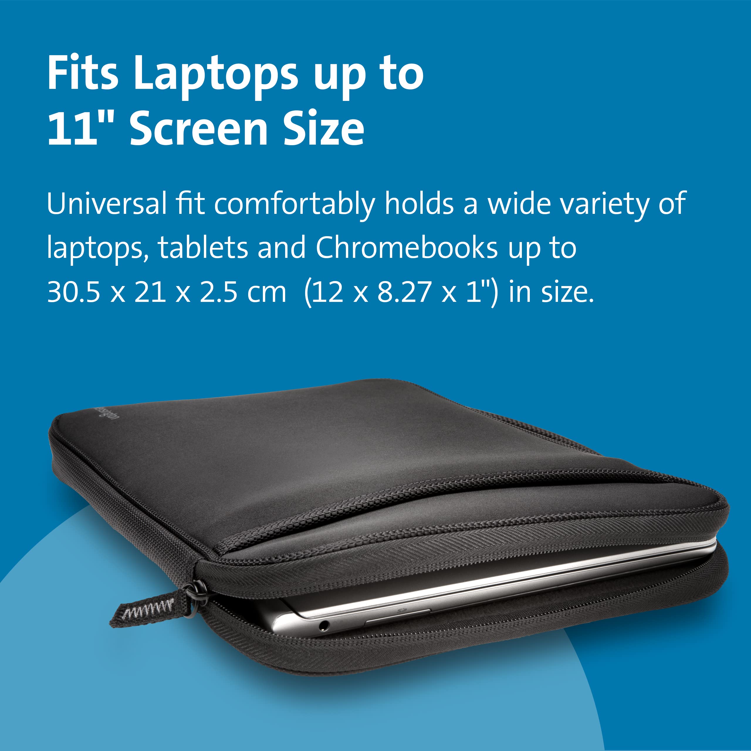 kensington-11-6-inch-universal-laptop-sleeve-with-storage-pocket-k62609ww-fits-c image 2