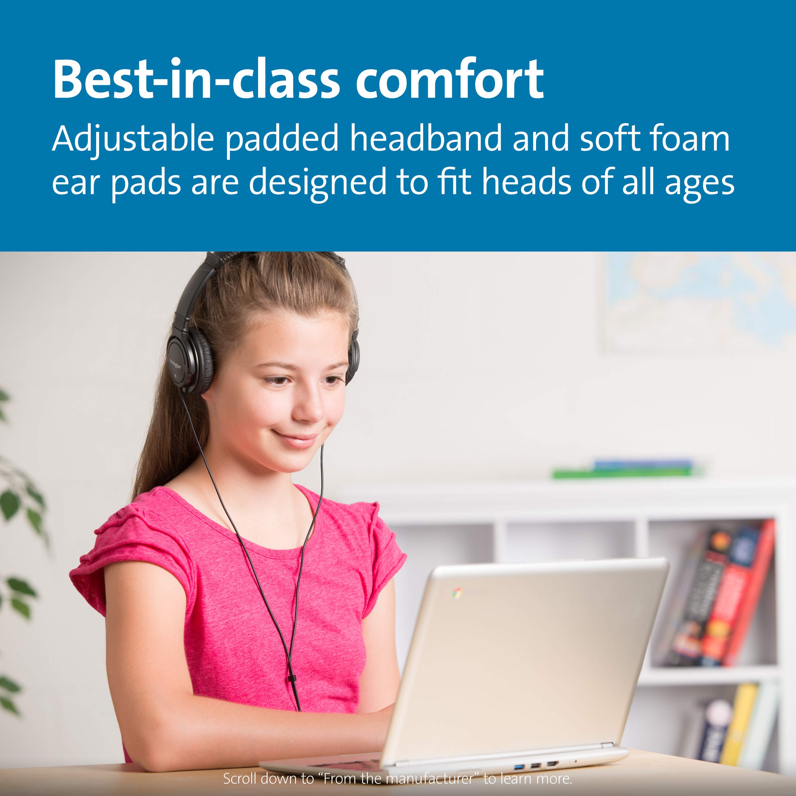 kensington-usb-a-hi-fi-headphones-with-microphone-k97600ww-on-ear-padded-headban image 3