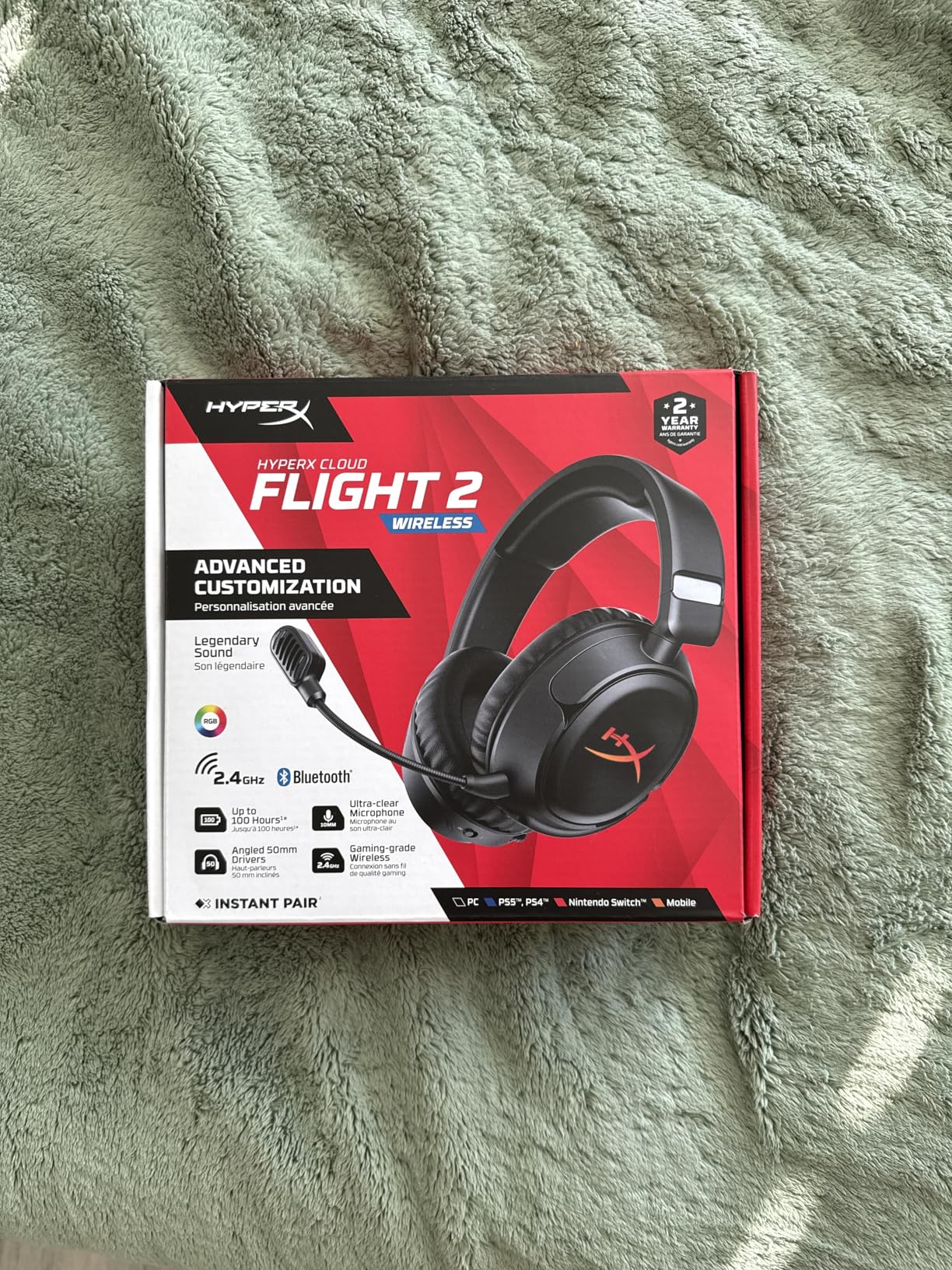 Clear mic, comfy