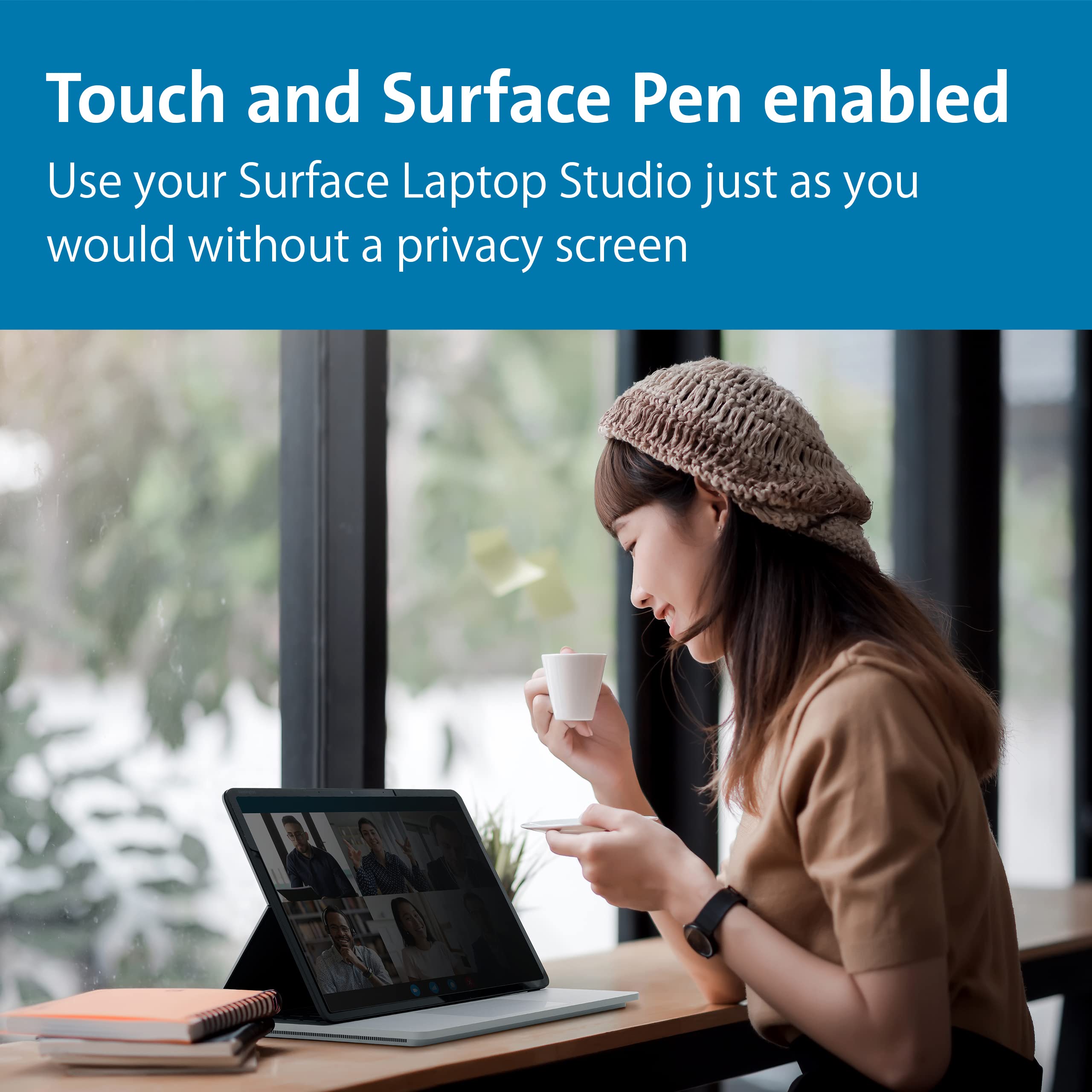 kensington-magpro-elite-magnetic-privacy-screen-for-surface-laptop-studio-k51701 image 5