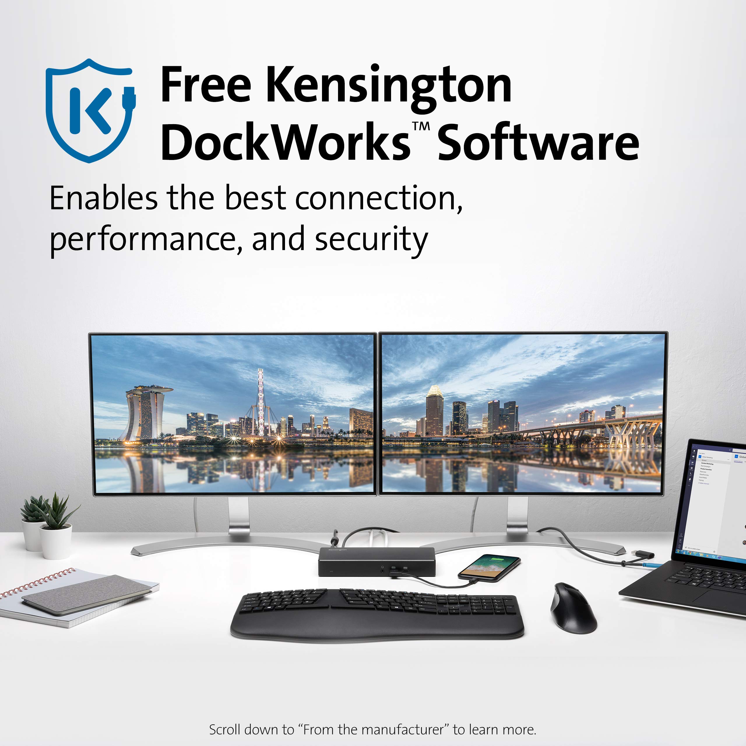 kensington-sd4780p-usb-c-docking-station-with-displaylink-dual-4k-video-100w-pd- image 6