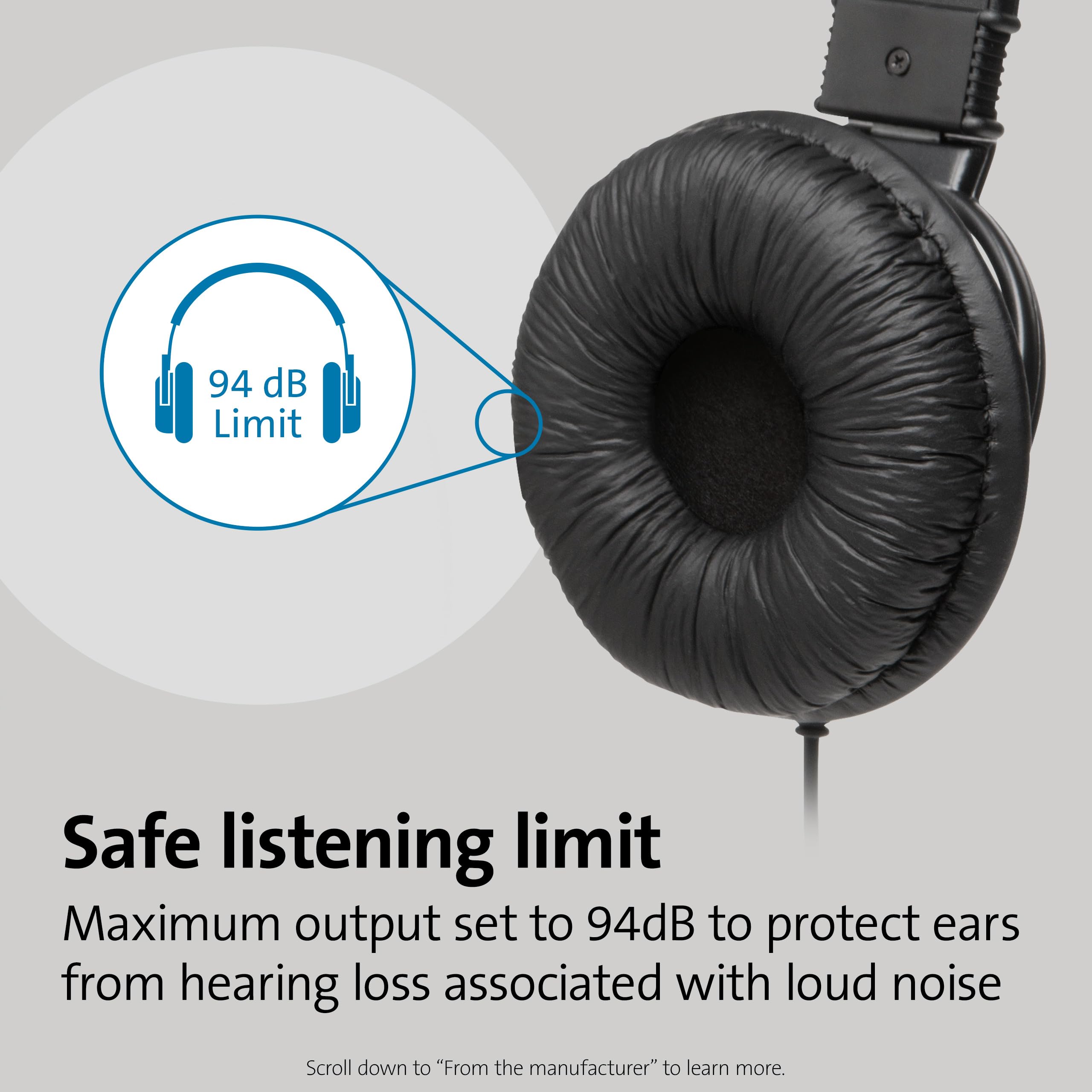 kensington-usb-hi-fi-headset-with-microphone-40mm-drivers-94db-safe-listening-6f image 6