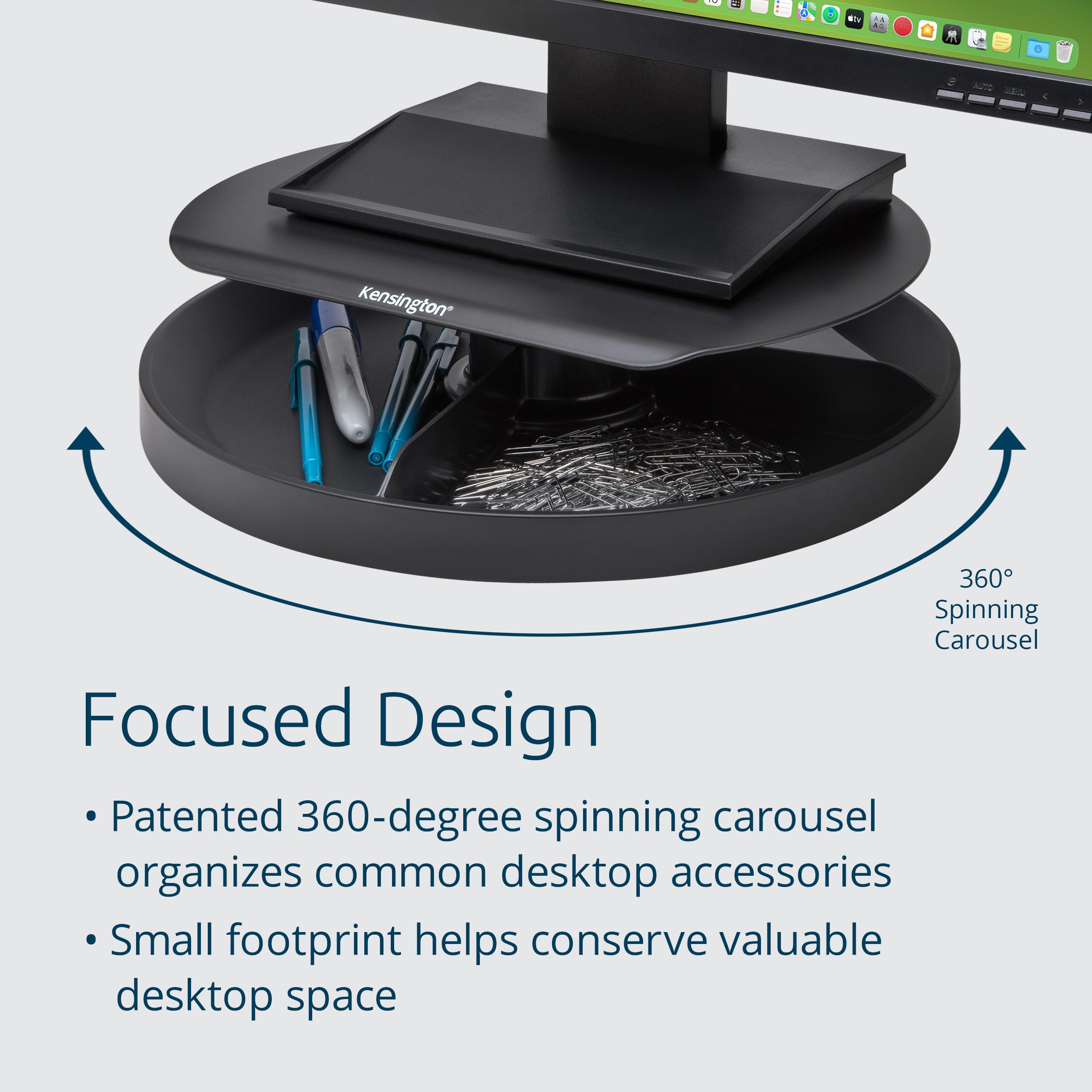 kensington-smart-fit-spin2-monitor-stand-black-k52787ww image 3