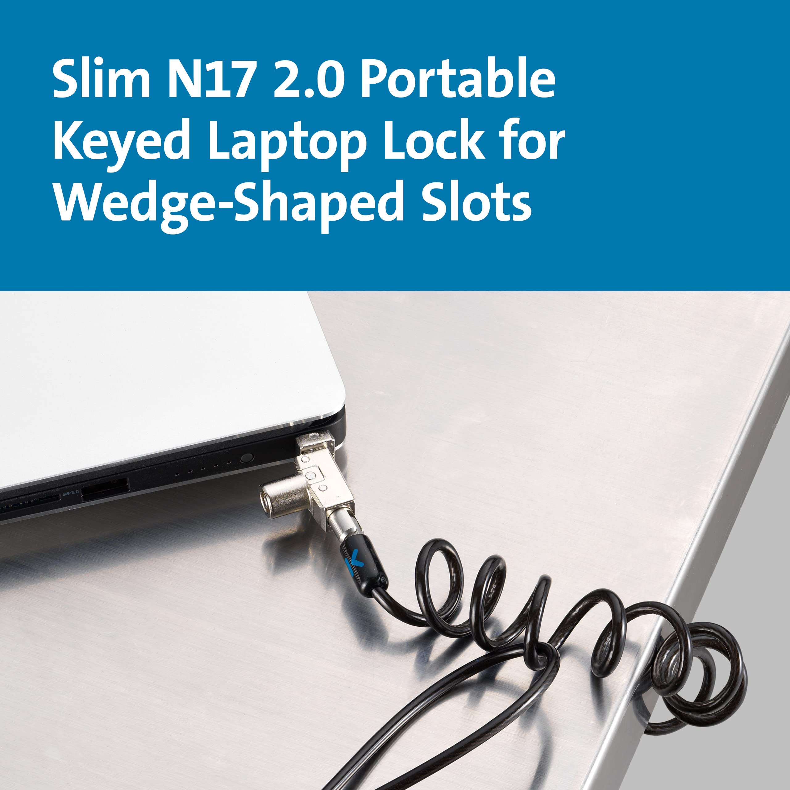 kensington-n17-portable-keyed-laptop-lock-for-dell-and-alienware-laptops-k60511w image 2