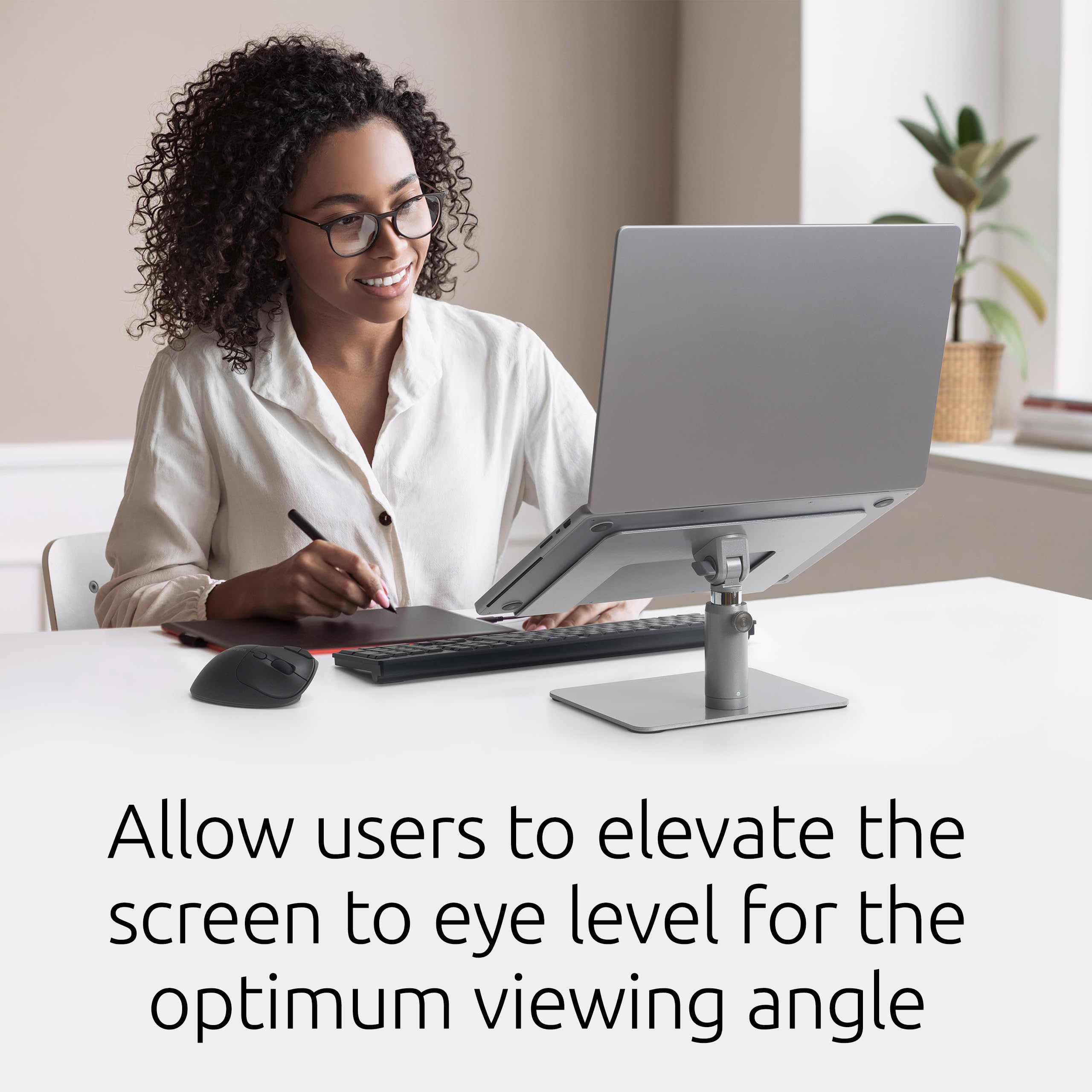 kensington-universal-laptop-riser-adjustable-steel-aluminum-stand-k50424ww image 4
