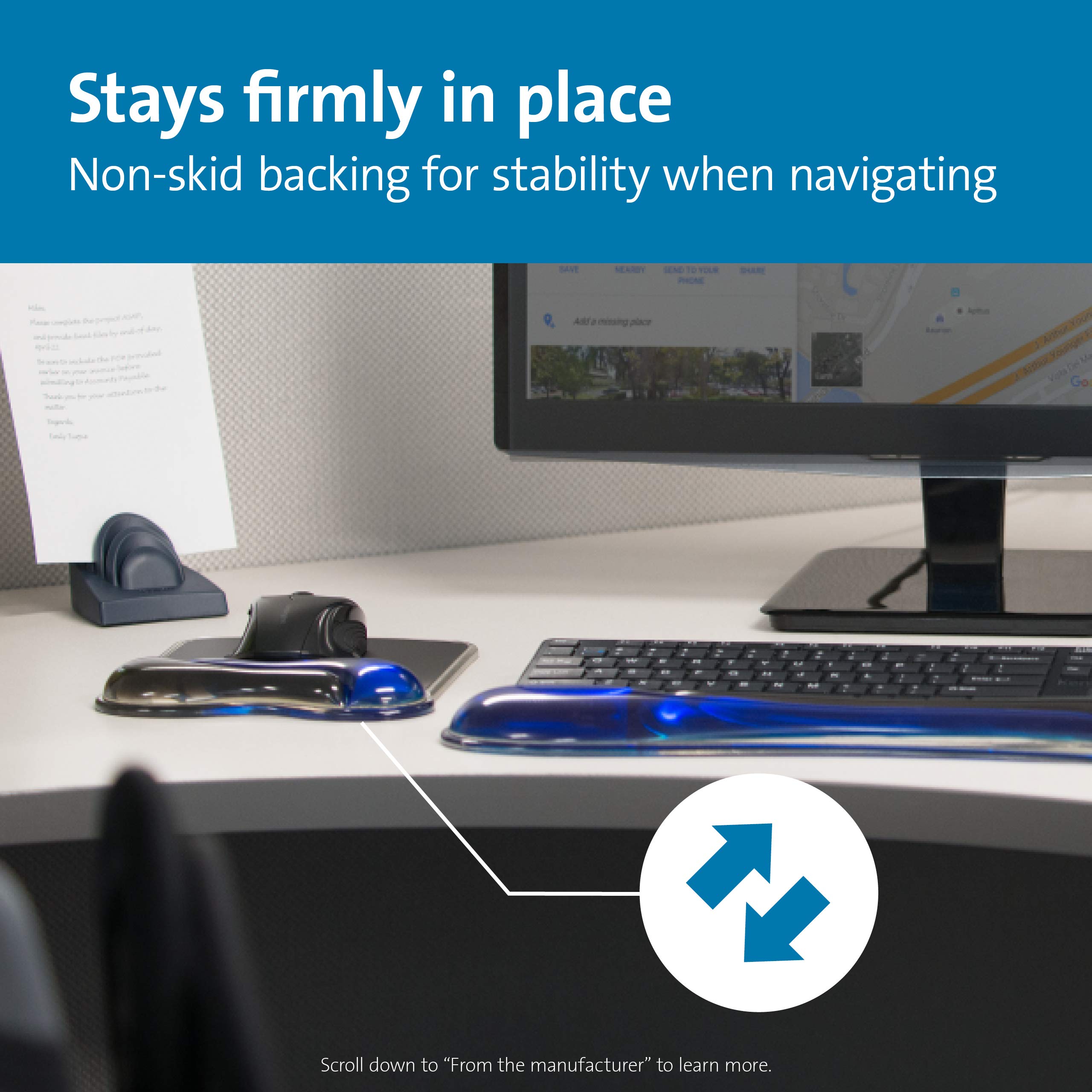 kensington-duo-gel-mouse-pad-with-wrist-rest-ergonomic-comfort-non-skid-gel-pad- image 5