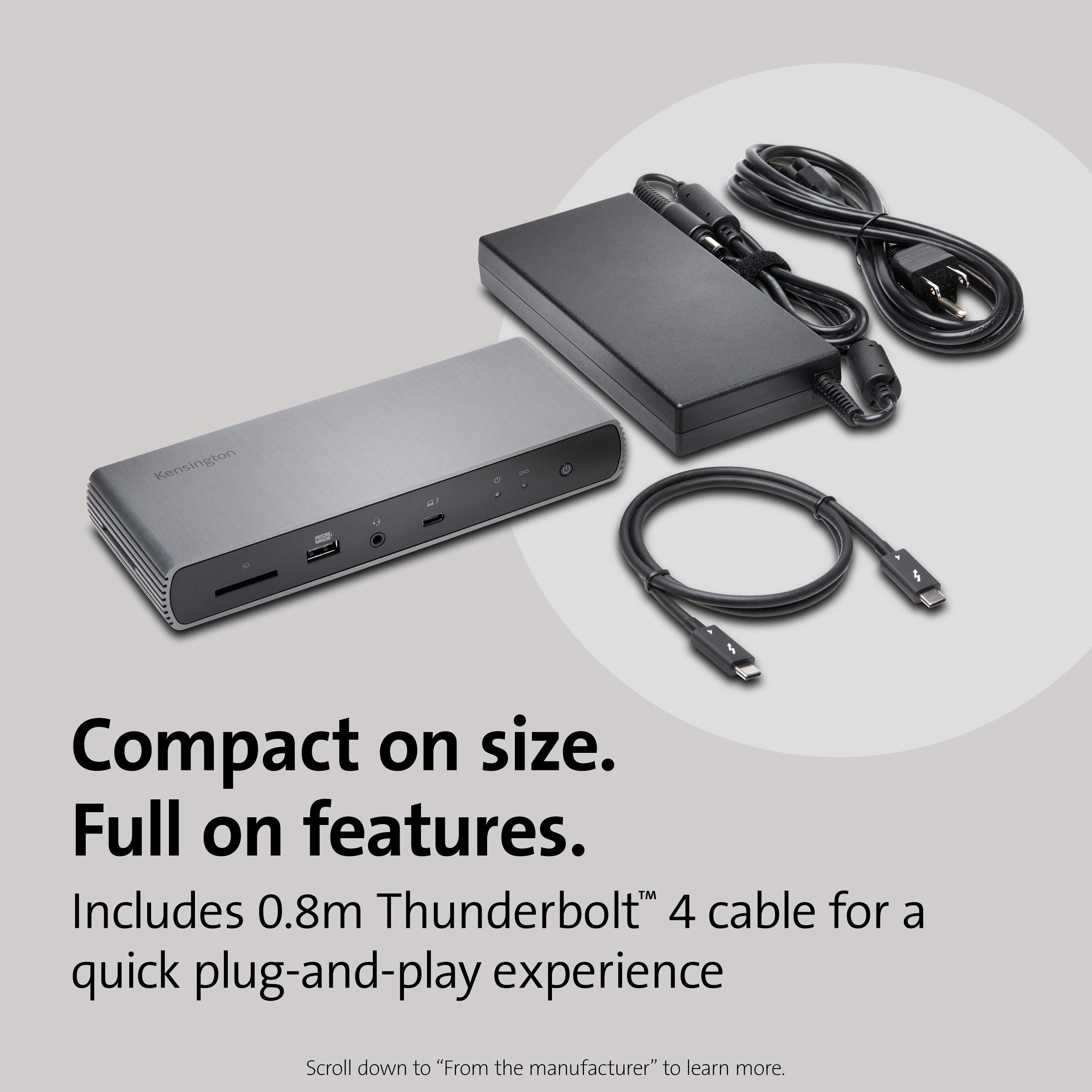 kensington-sd5700t-thunderbolt-4-docking-station-k35175na-dual-4k-90w-pd-for-win image 2