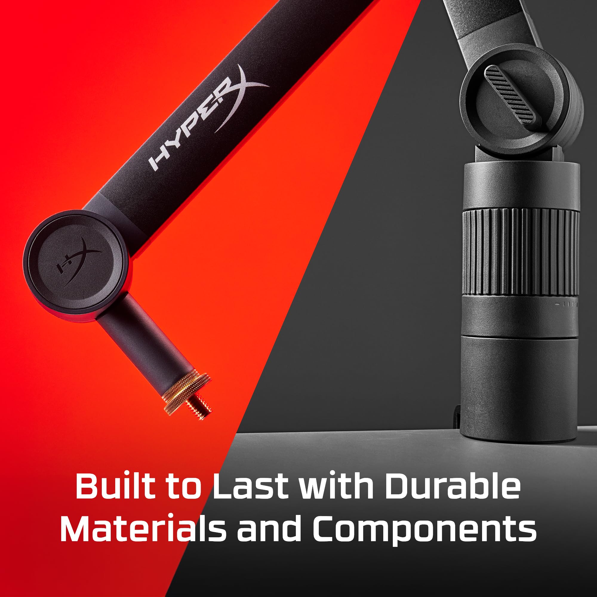 hyperx-caster-microphone-and-camera-arm-tool-less-adjustment-broad-compatibility image 8