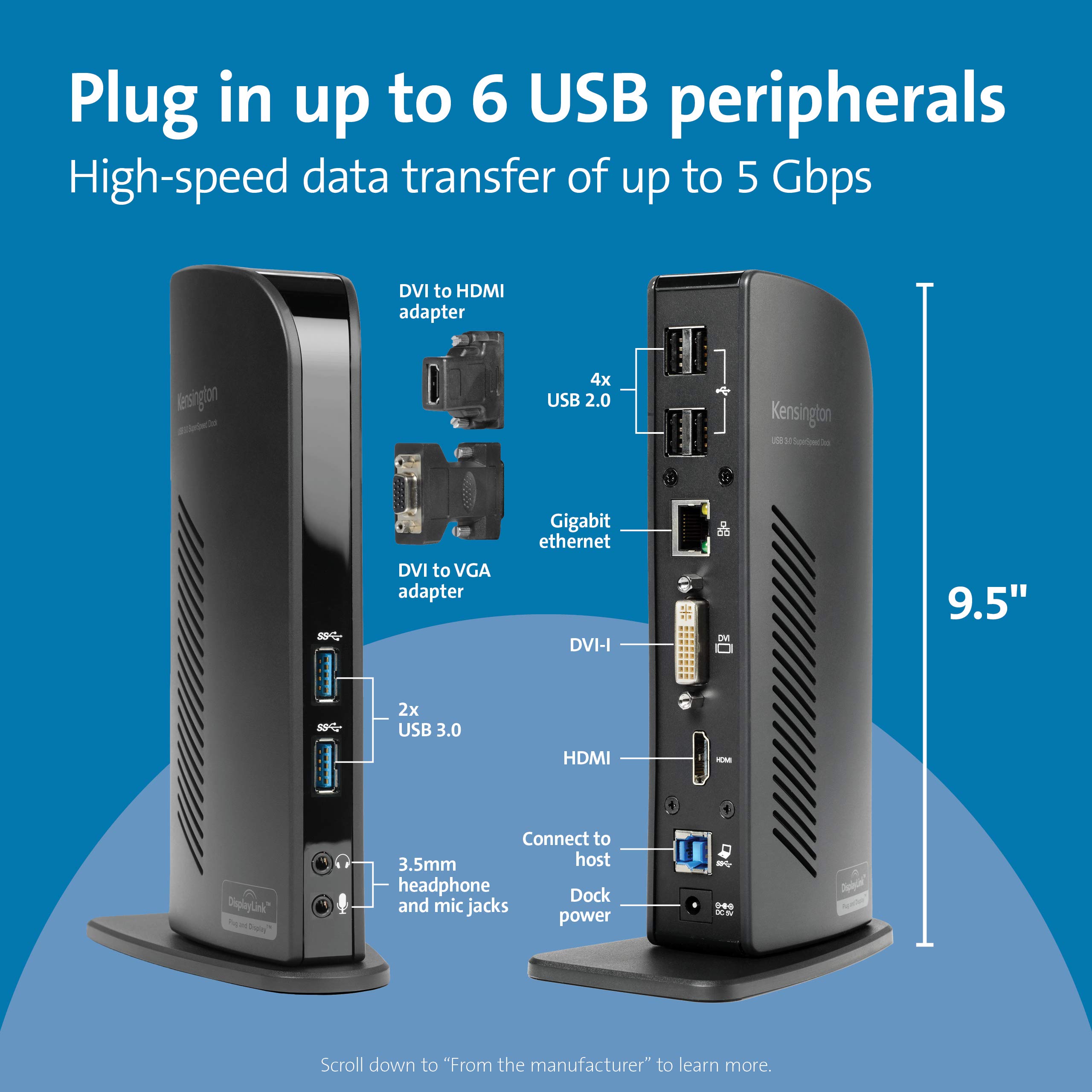 kensington-sd3500v-usb-3-0-dual-display-docking-station-k33972us-for-macbooks-wi image 2