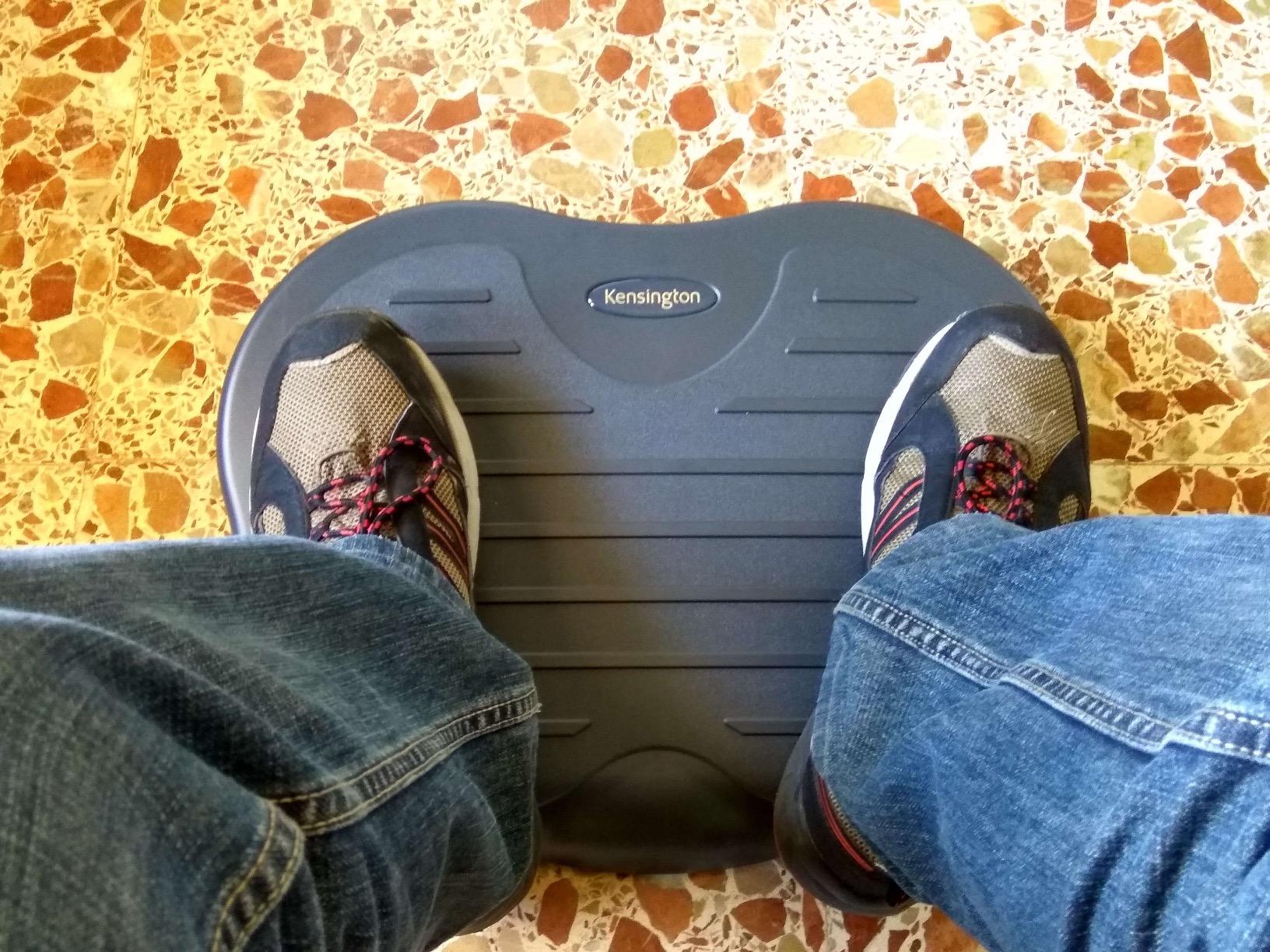 Good footrest, a bit small