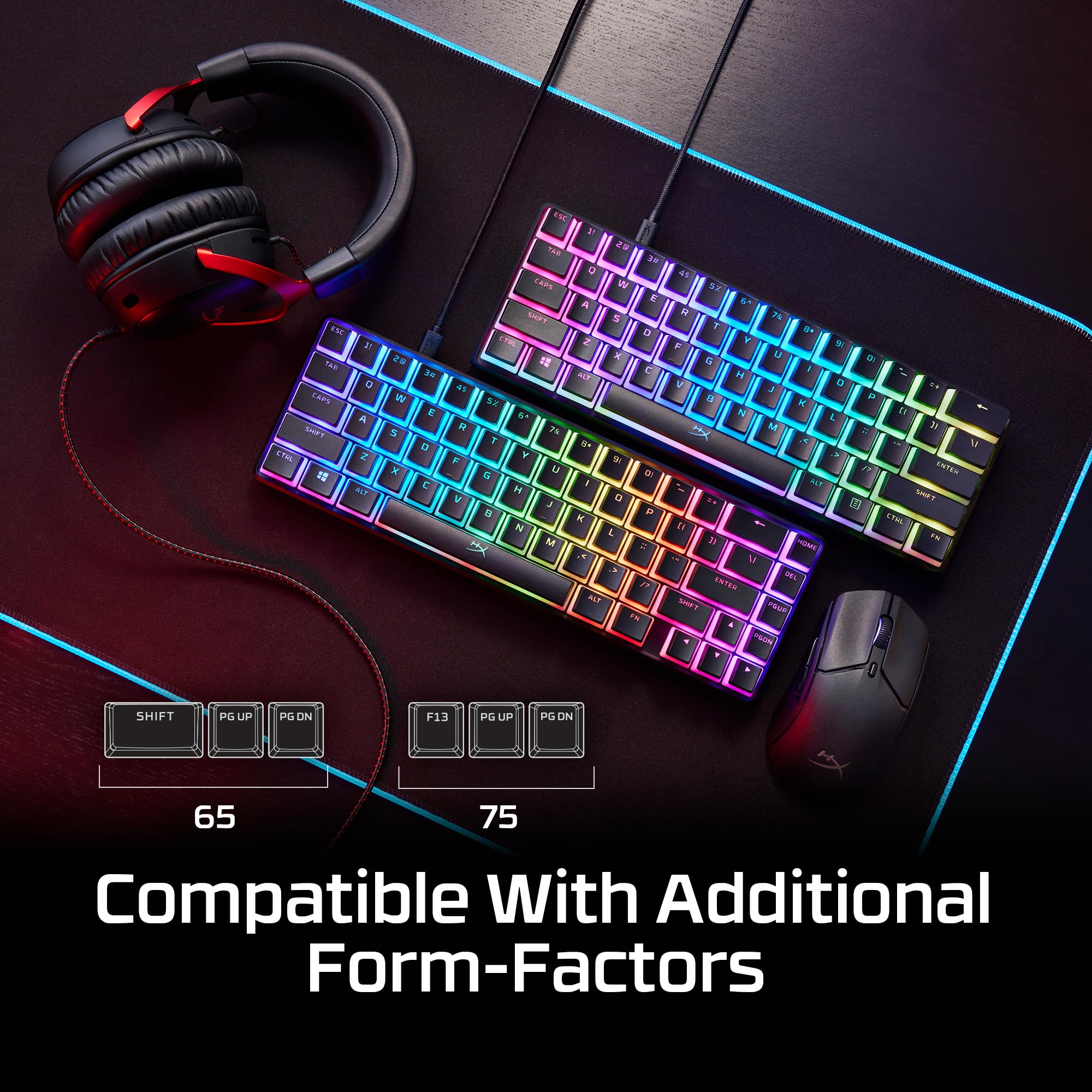 hyperx-pudding-keycaps-2-full-key-set-pbt-112-keys-pink image 4