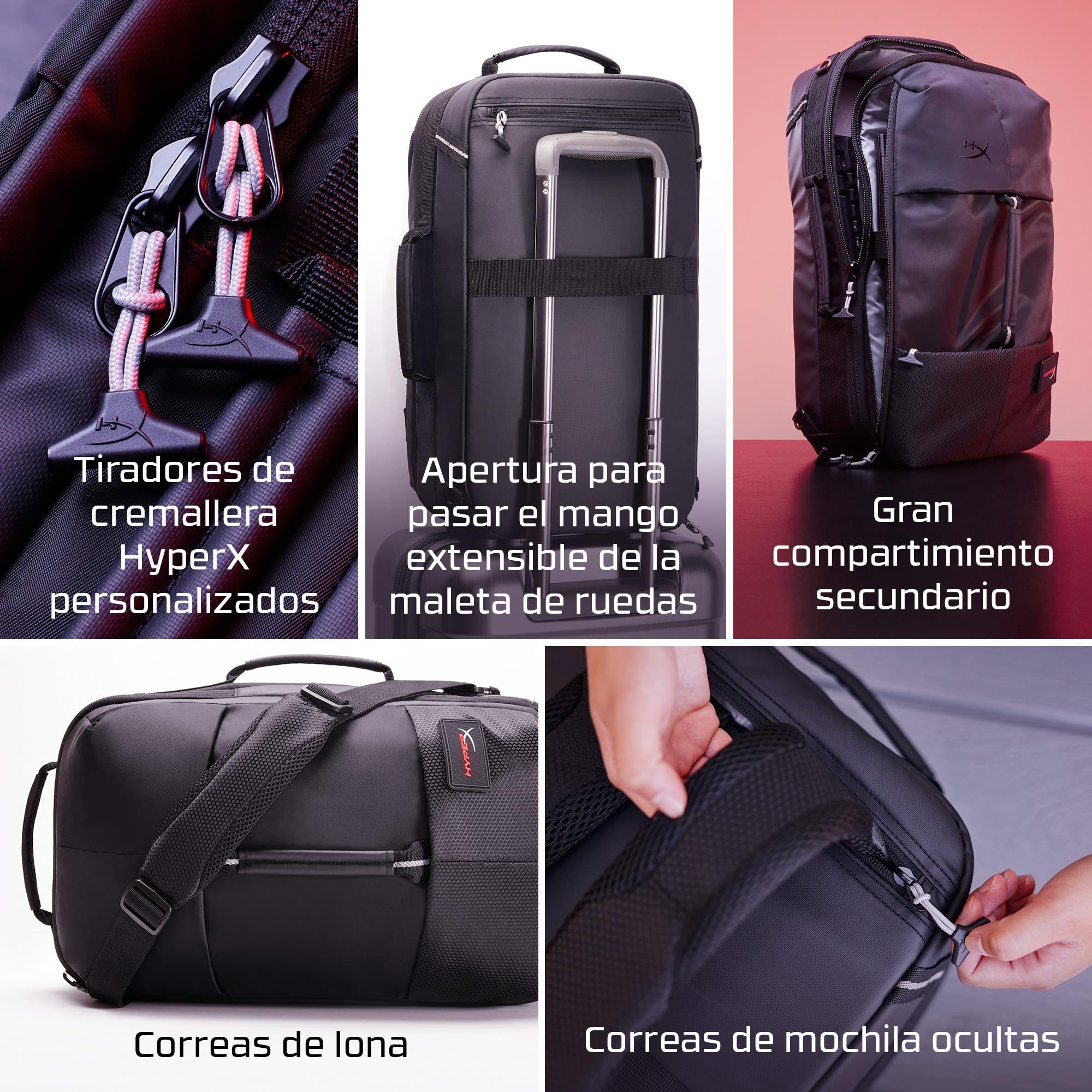 hyperx-knight-gaming-backpack-for-laptops-large-storage-durable-travel-ready-bla image 8