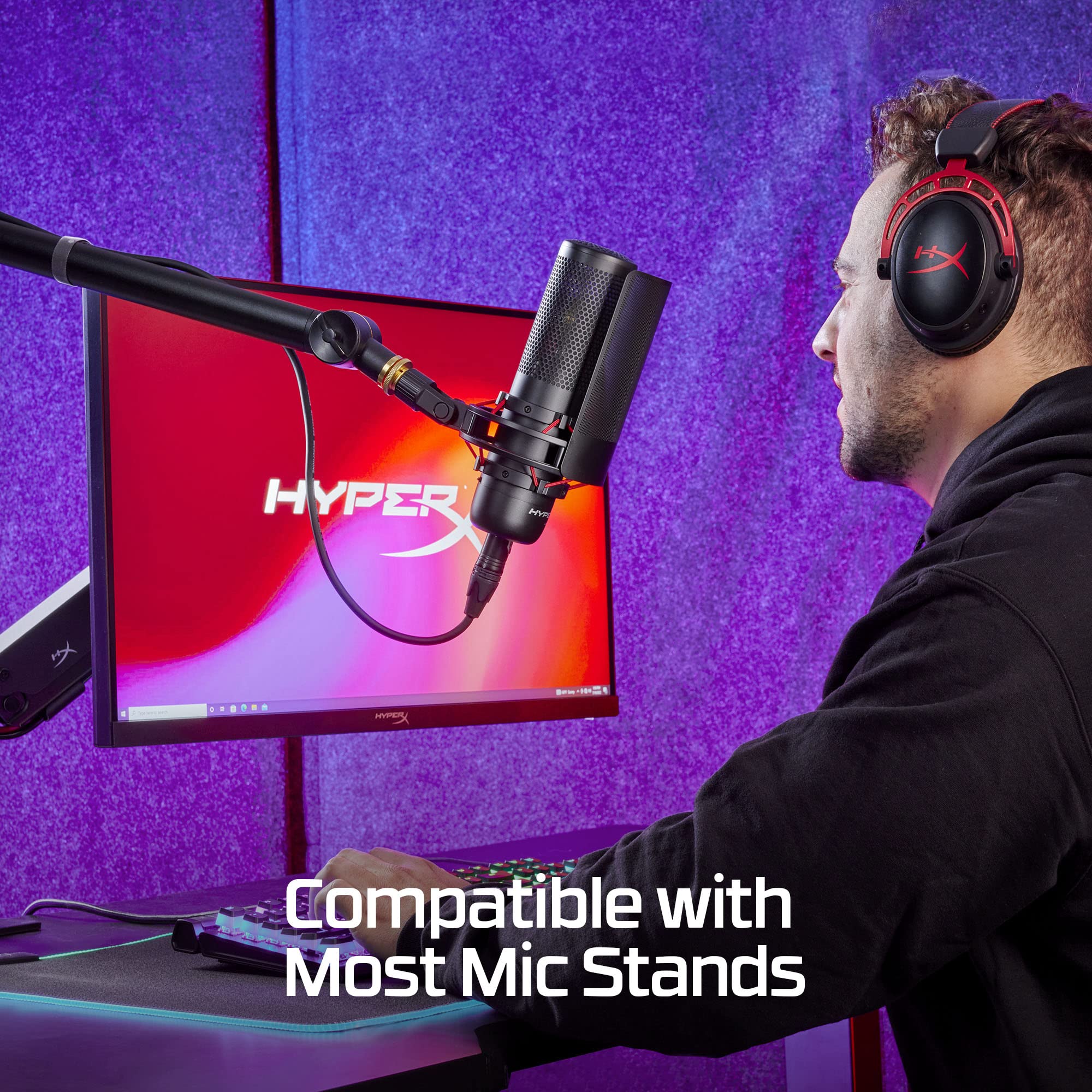 hyperx-procast-large-diaphragm-condenser-microphone-with-xlr-connection-cardioid image 3