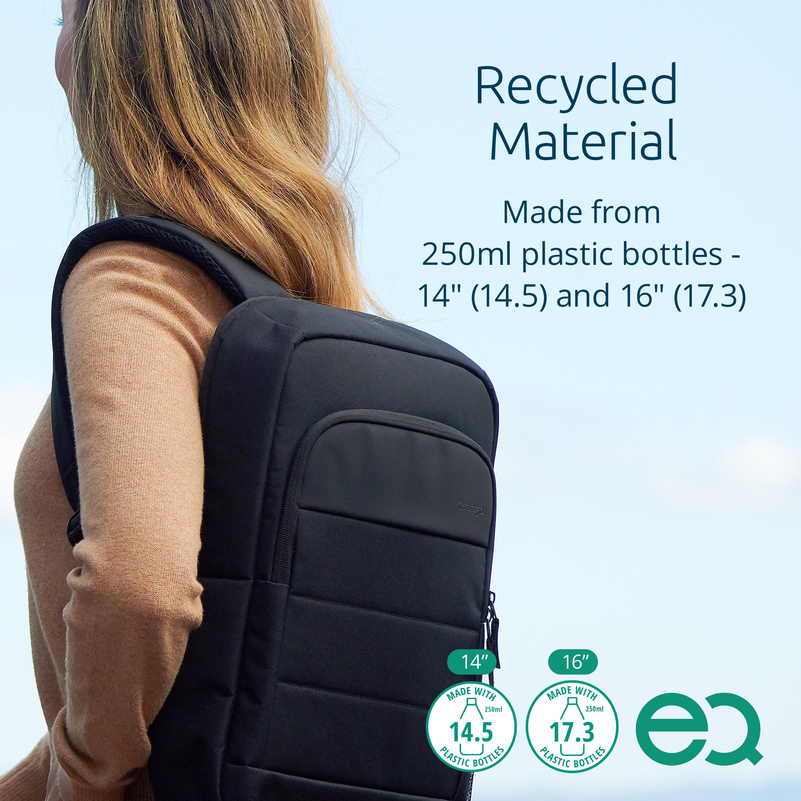kensington-eq-laptop-backpack-14-lightweight-padded-shoulder-straps-side-pocket- image 2