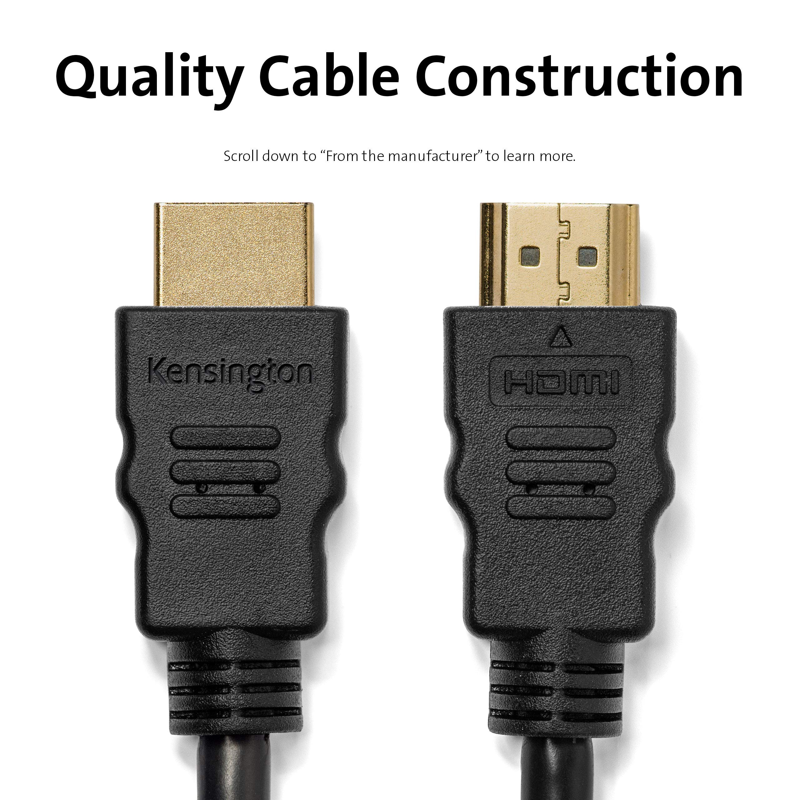 kensington-hdmi-2-0-to-hdmi-2-0-cable-6ft-k33020ww image 3