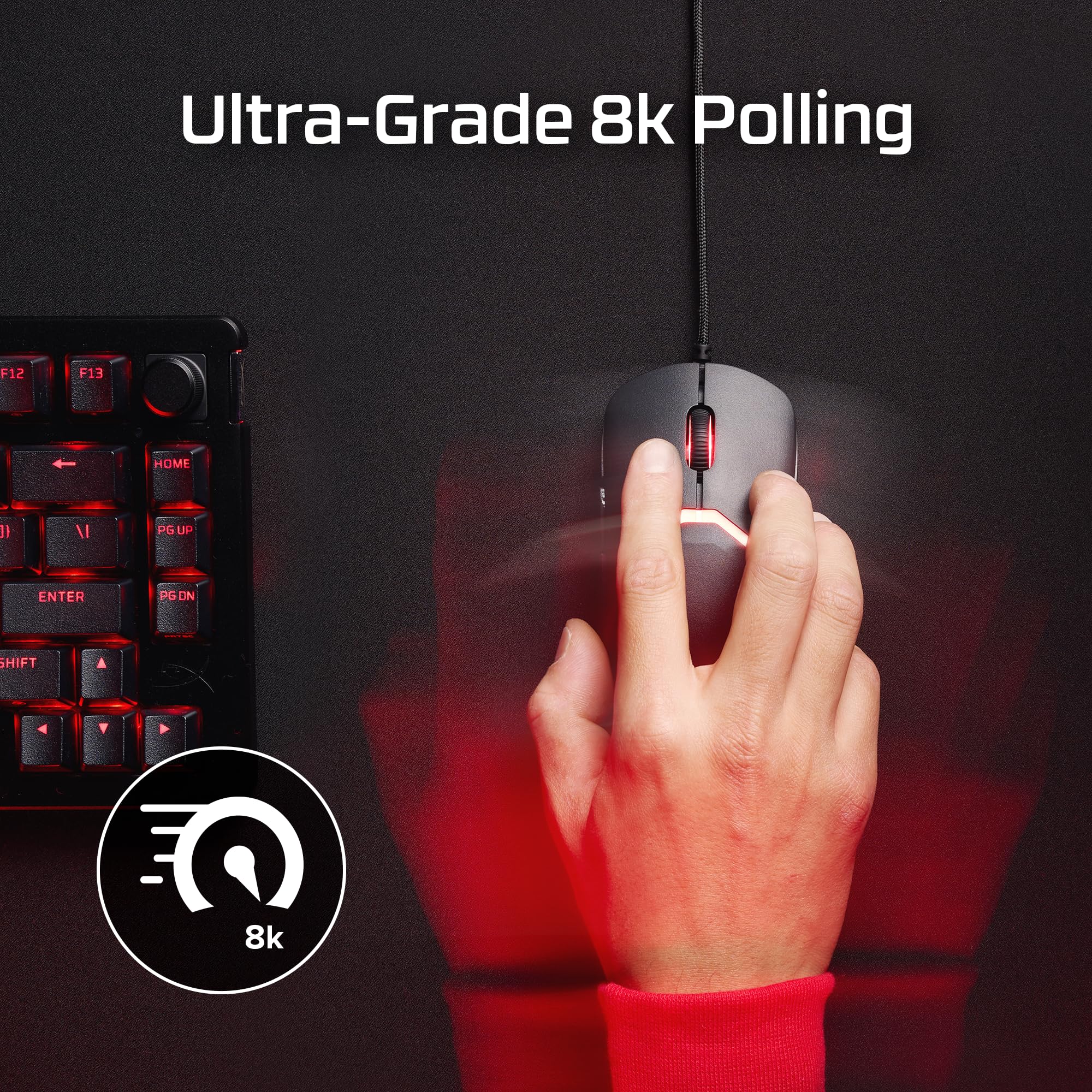 hyperx-pulsefire-saga-pro-wireless-gaming-mouse-modular-4k-polling-72g-lightweig image 3
