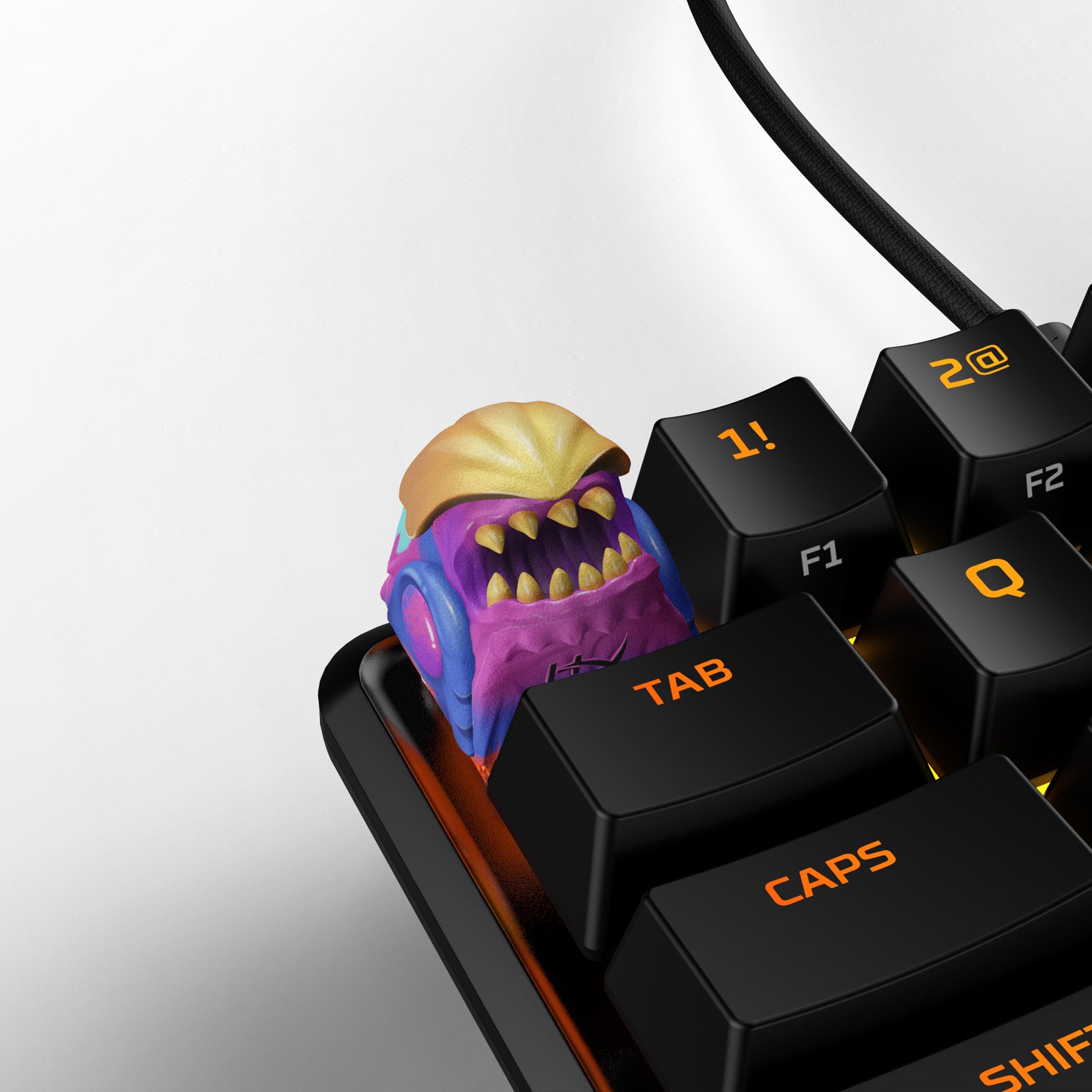 hyperx-3d-bundle-brock-hofer-fanged-beast-ghost-beast-grim-beast-keycaps image 2