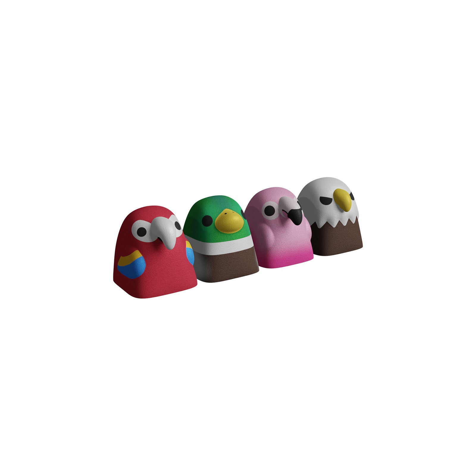 hyperx-hx3d-bird-pack-keycaps-eagle-flamingo-duck-parrot-cherry-mx image 2