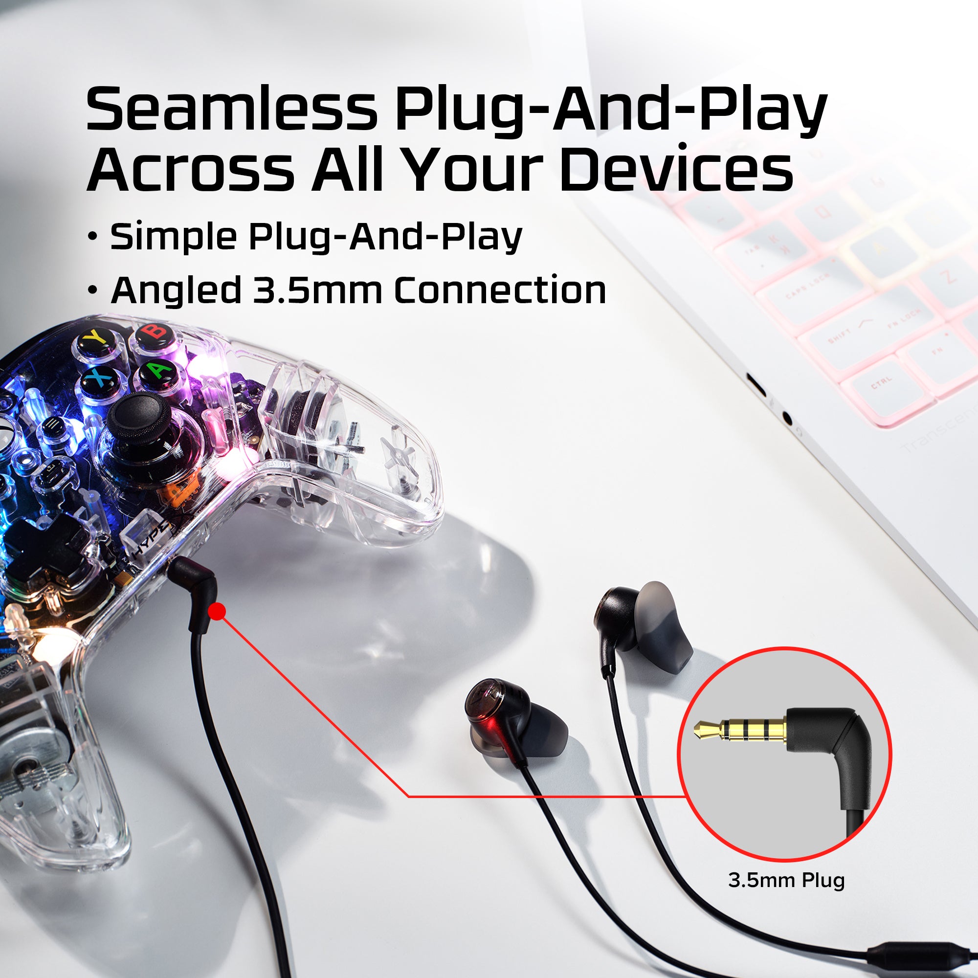 hyperx-cloud-earbuds-iii-in-ear-gaming-earbuds-with-mic-xs-l-ear-tips image 4
