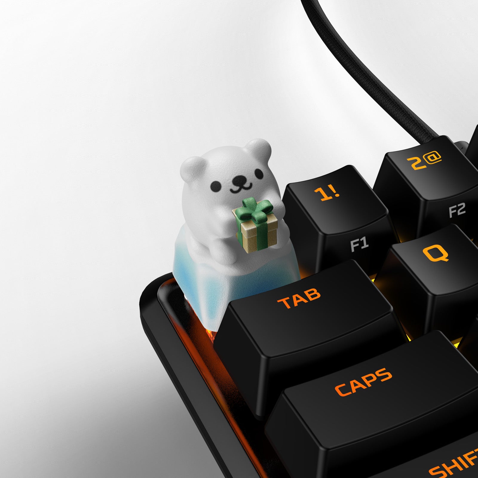 hyperx-hx3d-keycap-holiday-collection-polar-bear image 1