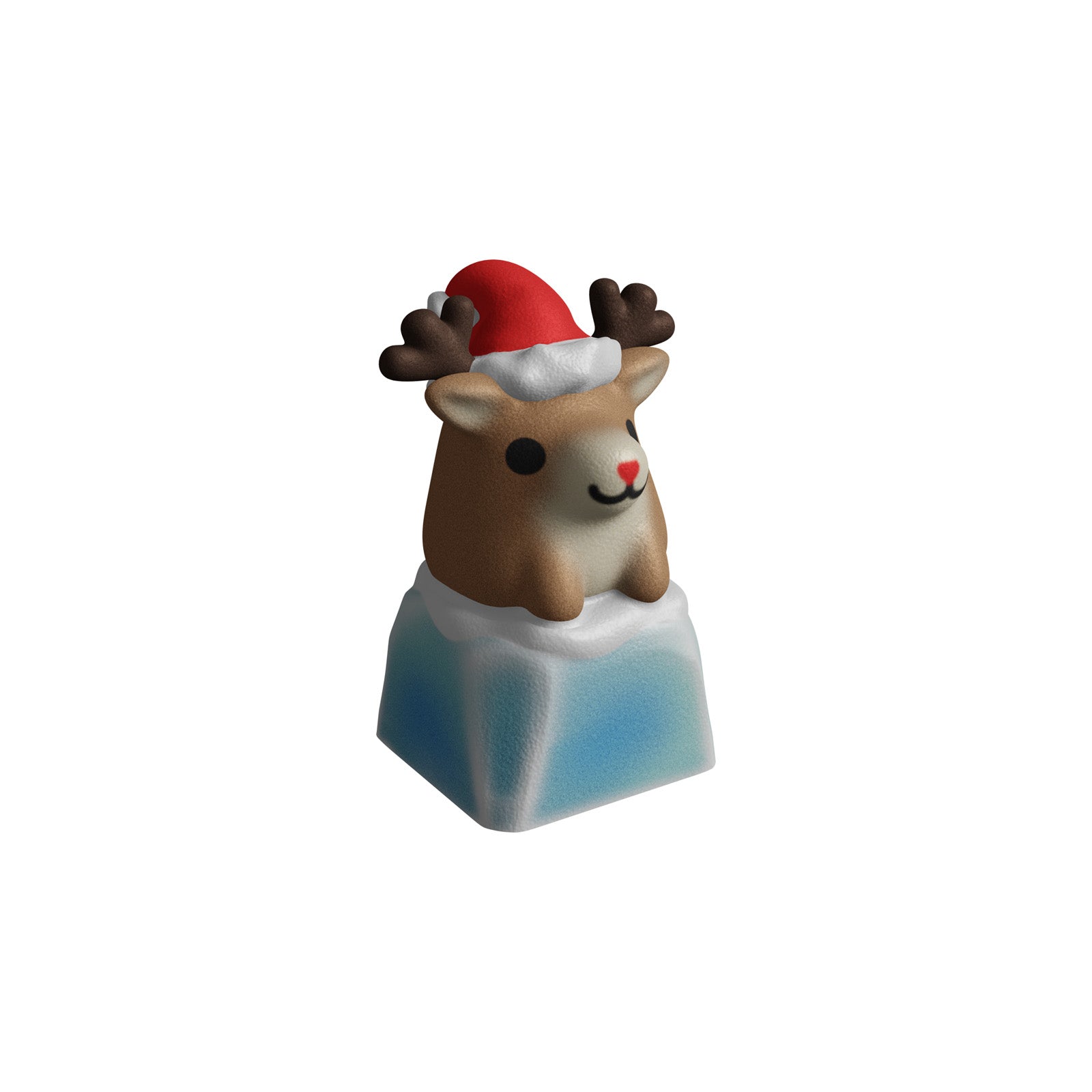hx3d-keycap-holiday-collection-reindeer-3d-printed image 3
