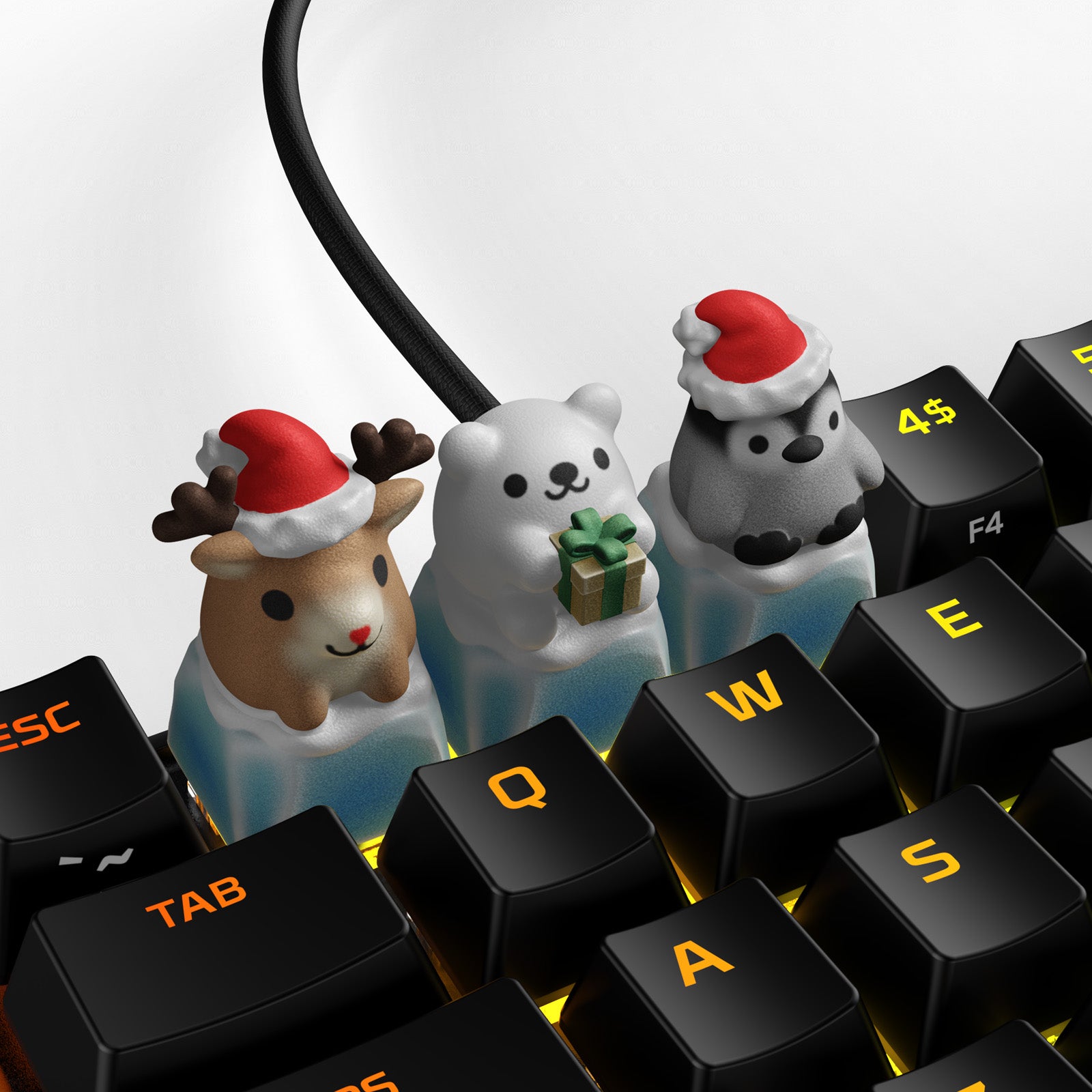 hyperx-hx3d-holiday-collection-keycap-set-christmas-theme-for-cherry-mx-keyboard image 1