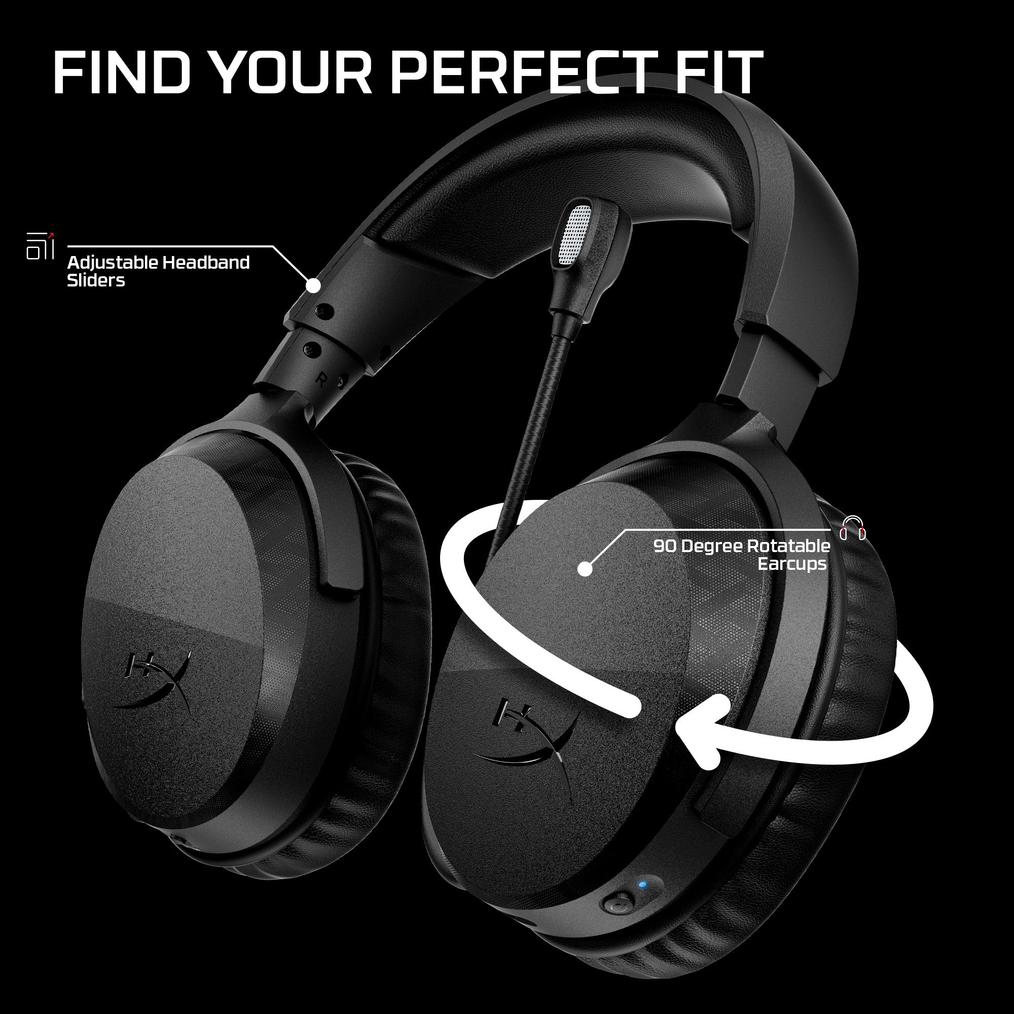 hyperx-cloudx-stinger-3-wireless-gaming-headset-for-xbox-80-hour-battery-dual-wi image 8