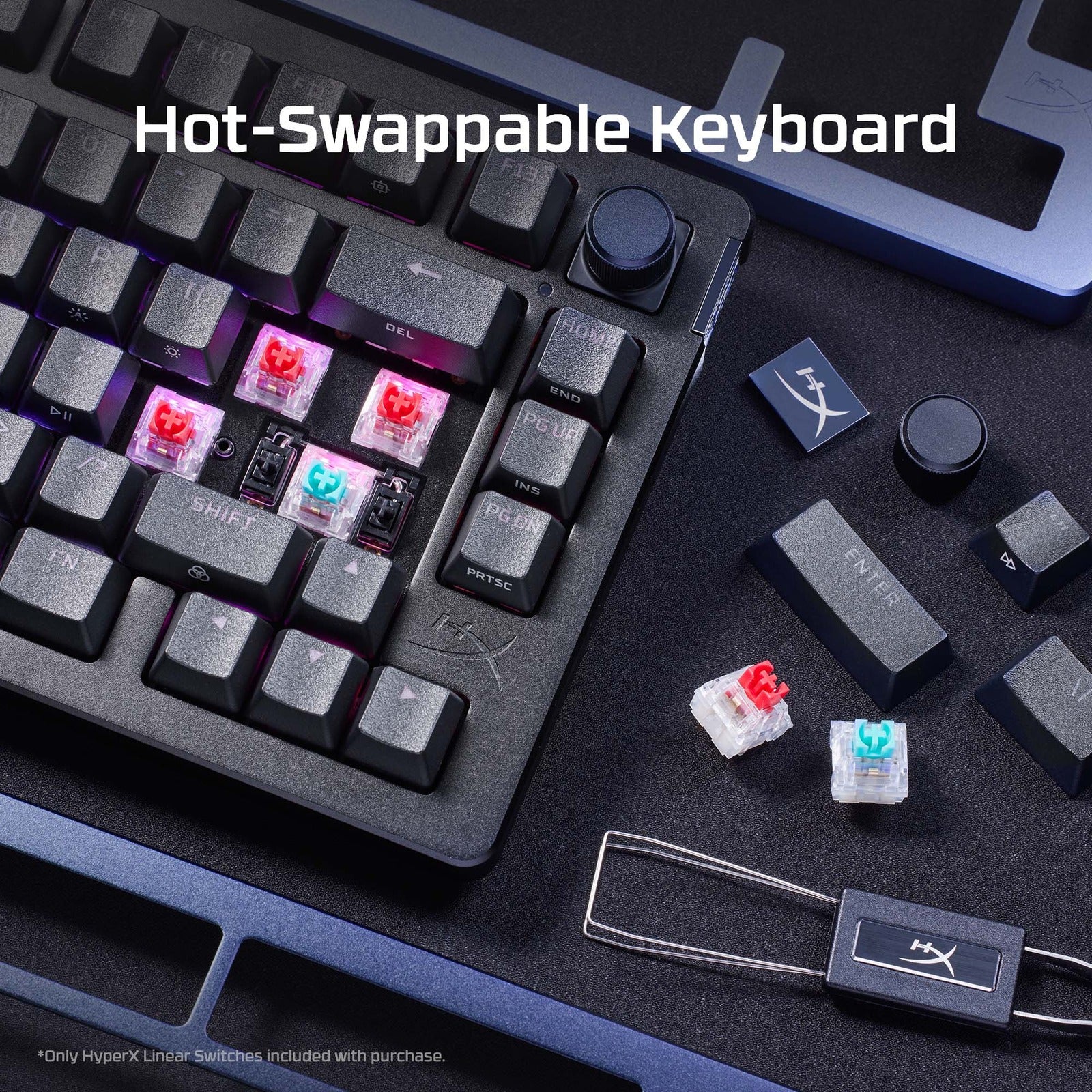 hyperx-alloy-rise-mechanical-gaming-keyboard-hot-swappable-gasket-mounted-custom image 3