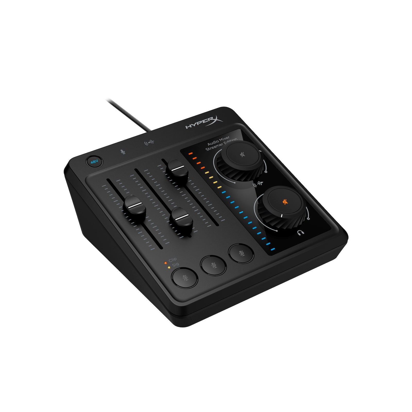 hyperx-audio-mixer-usb-3-track-audio-mixer-for-streaming-and-podcasting image 2