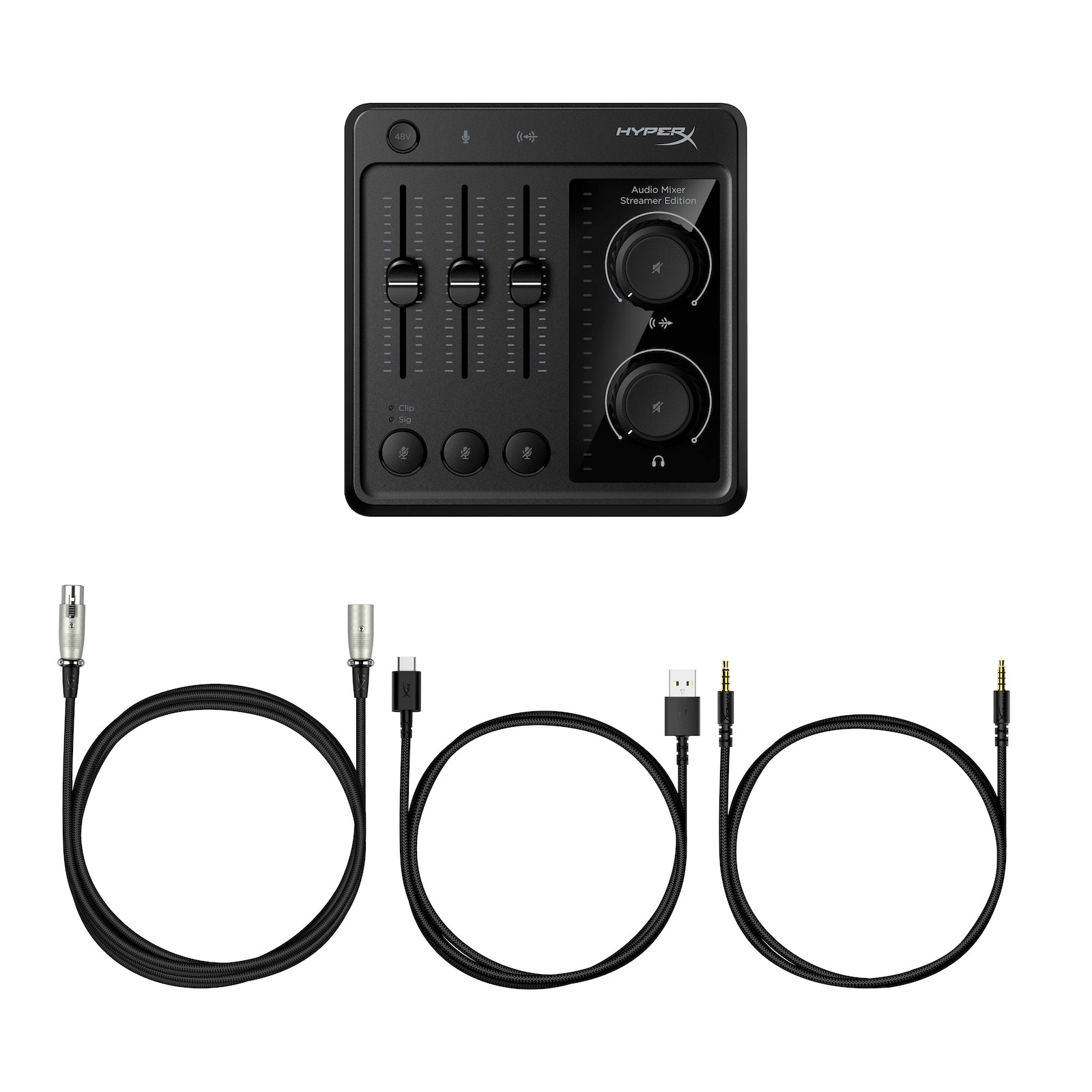 hyperx-audio-mixer-usb-3-track-audio-mixer-for-streaming-and-podcasting image 5