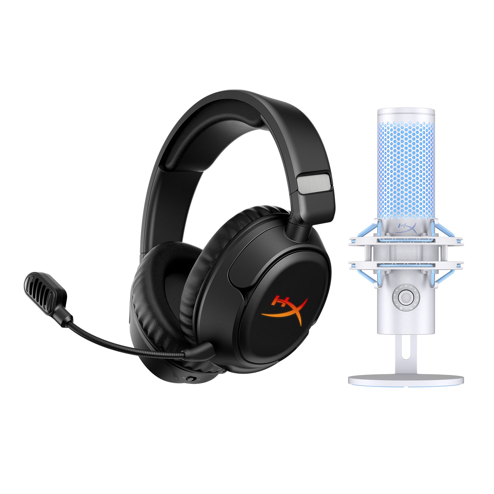 hyperx-cloud-flight-2-wireless-headset-quadcast-2-microphone-bundle image 2