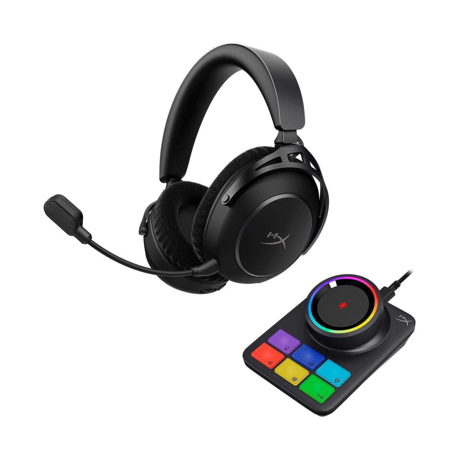 hyperx-cloud-alpha-2-wireless-headset-flipcast-microphone-bundle image 2