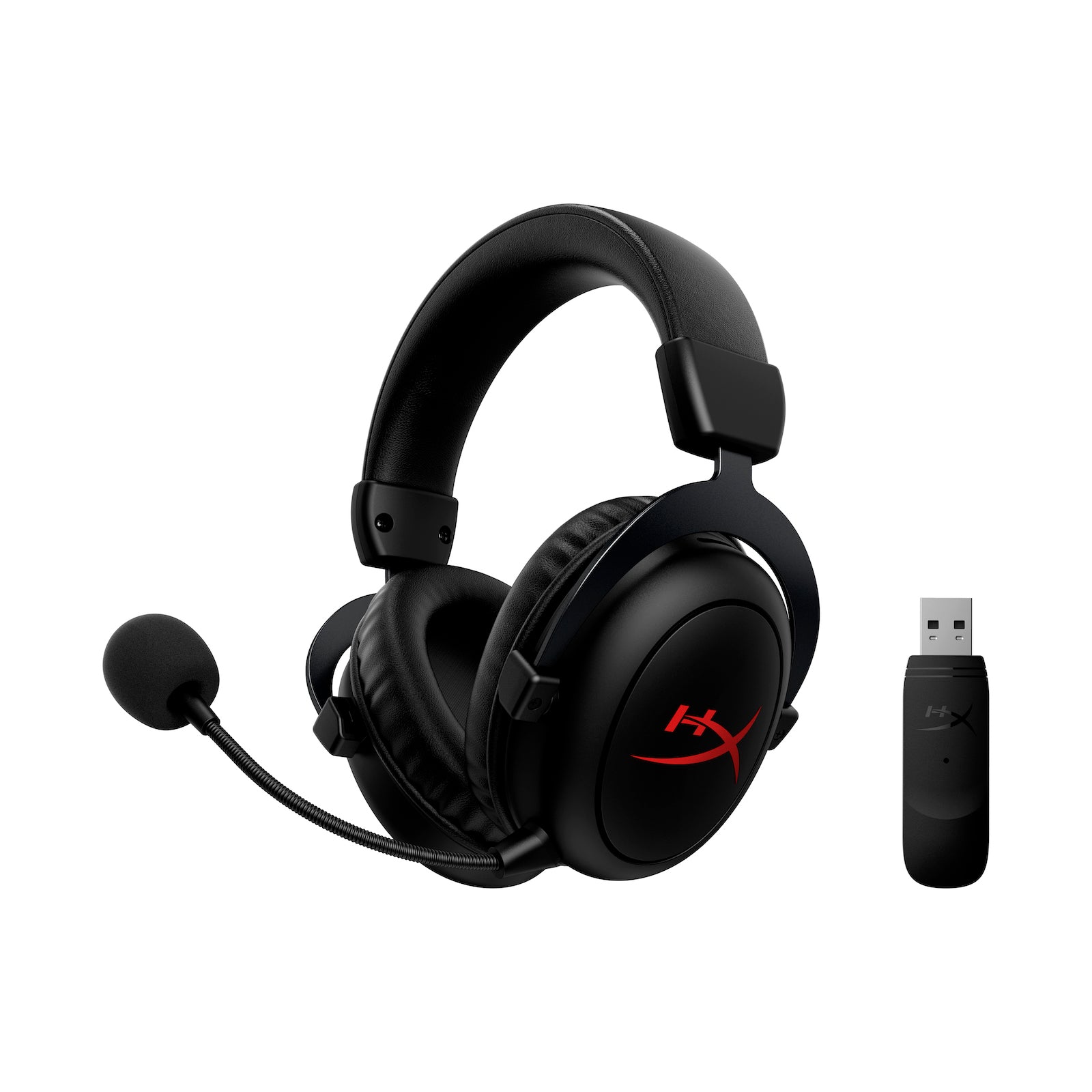 hyperx-cloud-ii-core-wireless-gaming-headset-2-4ghz-dts-spatial-audio-80-hour-ba image 2