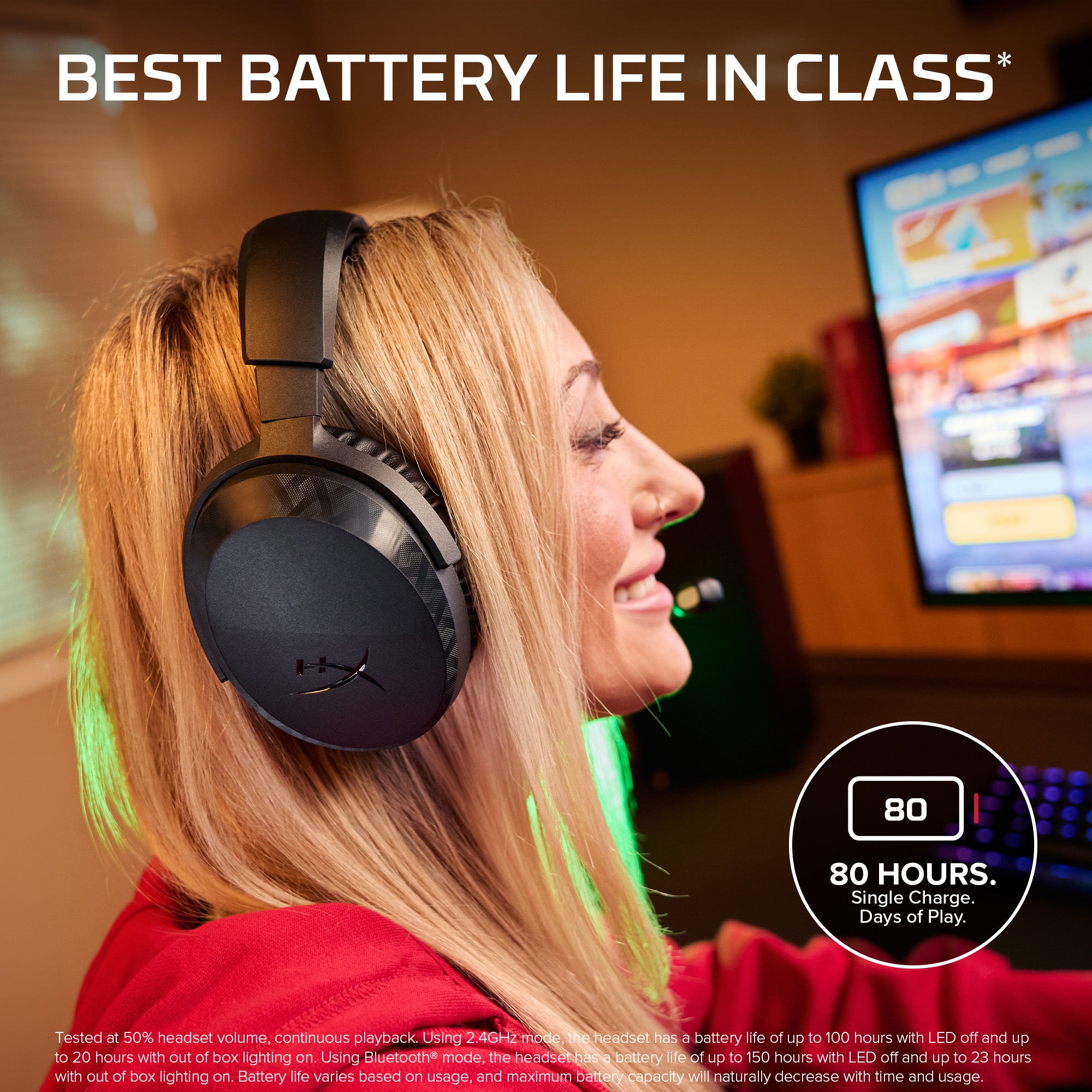 hyperx-cloud-stinger-3-wireless-gaming-headset-2-4ghz-bluetooth-80hr-battery image 2
